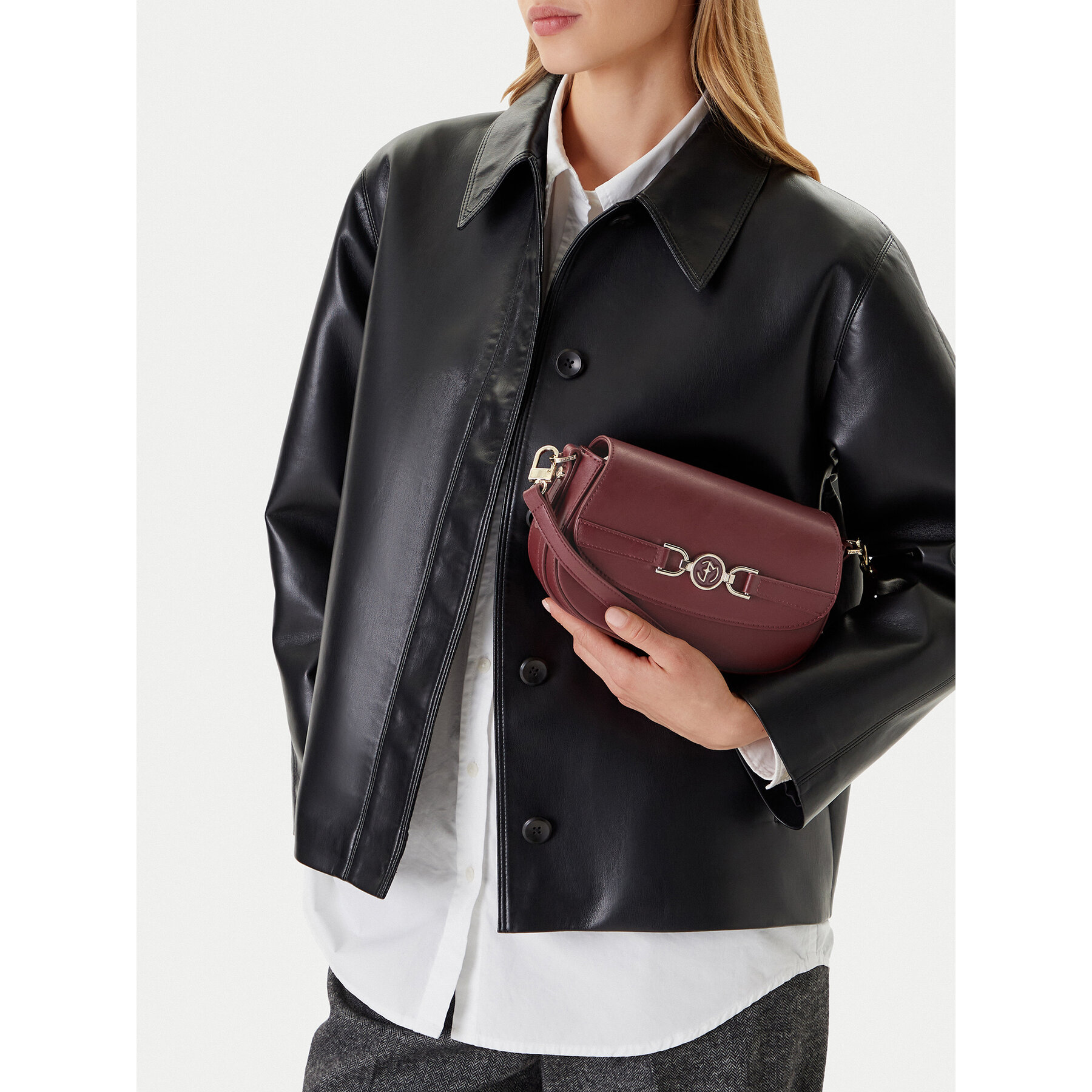 Дамска чанта Eva Minge EO-ALLISON-KY158 Бордо