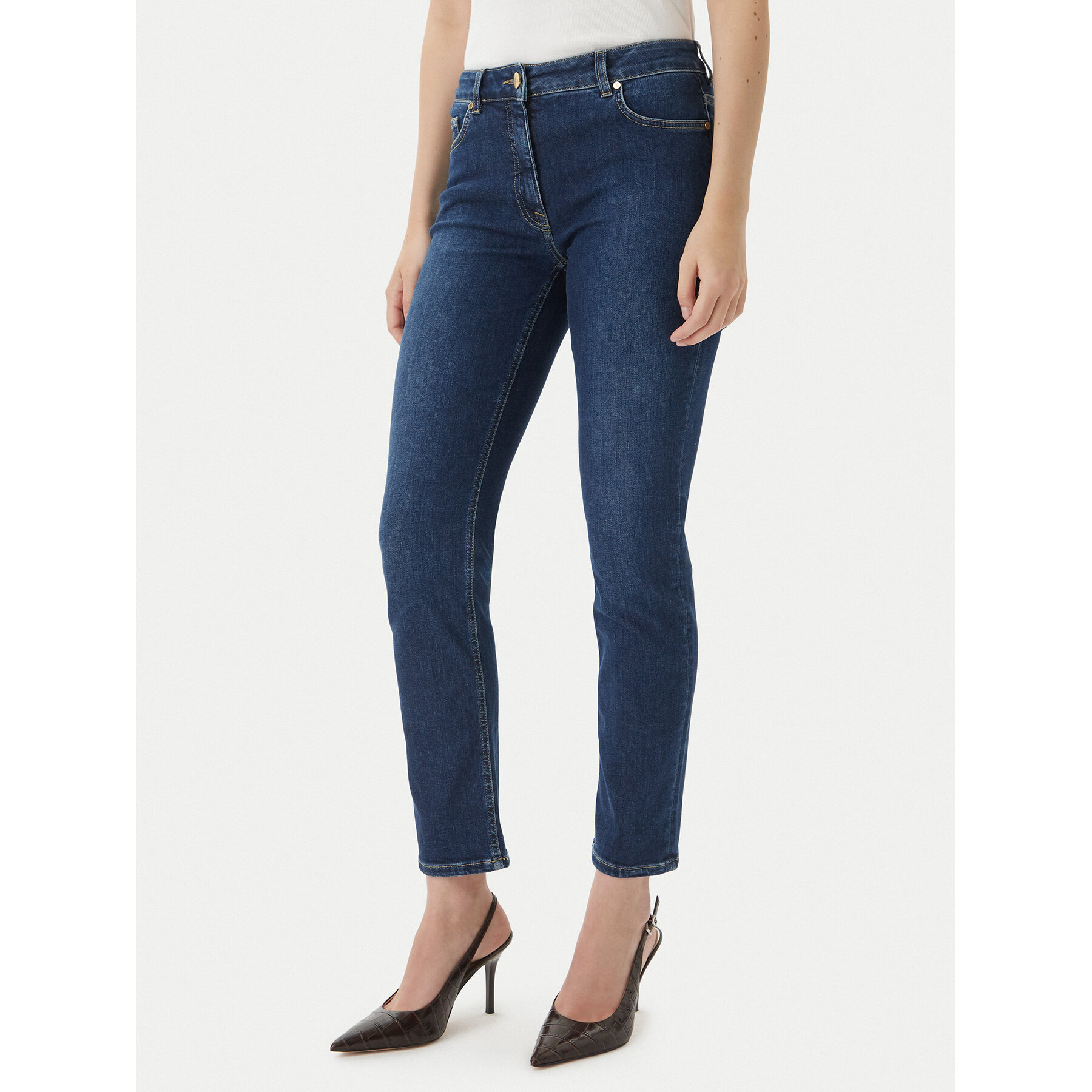 Luisa Spagnoli Jeans Alicudi 542850 Dunkelblau Skinny Fit