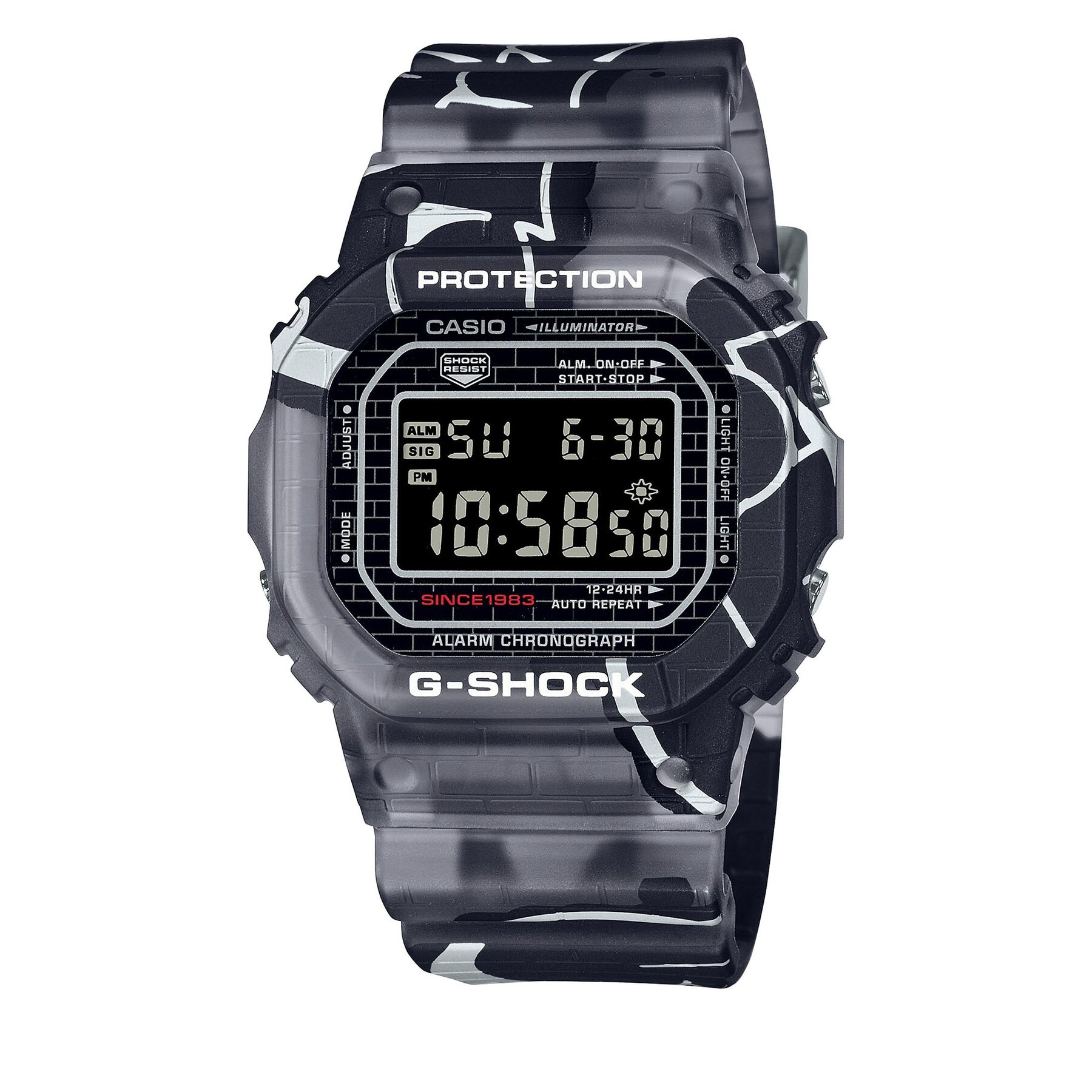 Ročna ura G-Shock Street Spirit DW-5000SS-1ER Black
