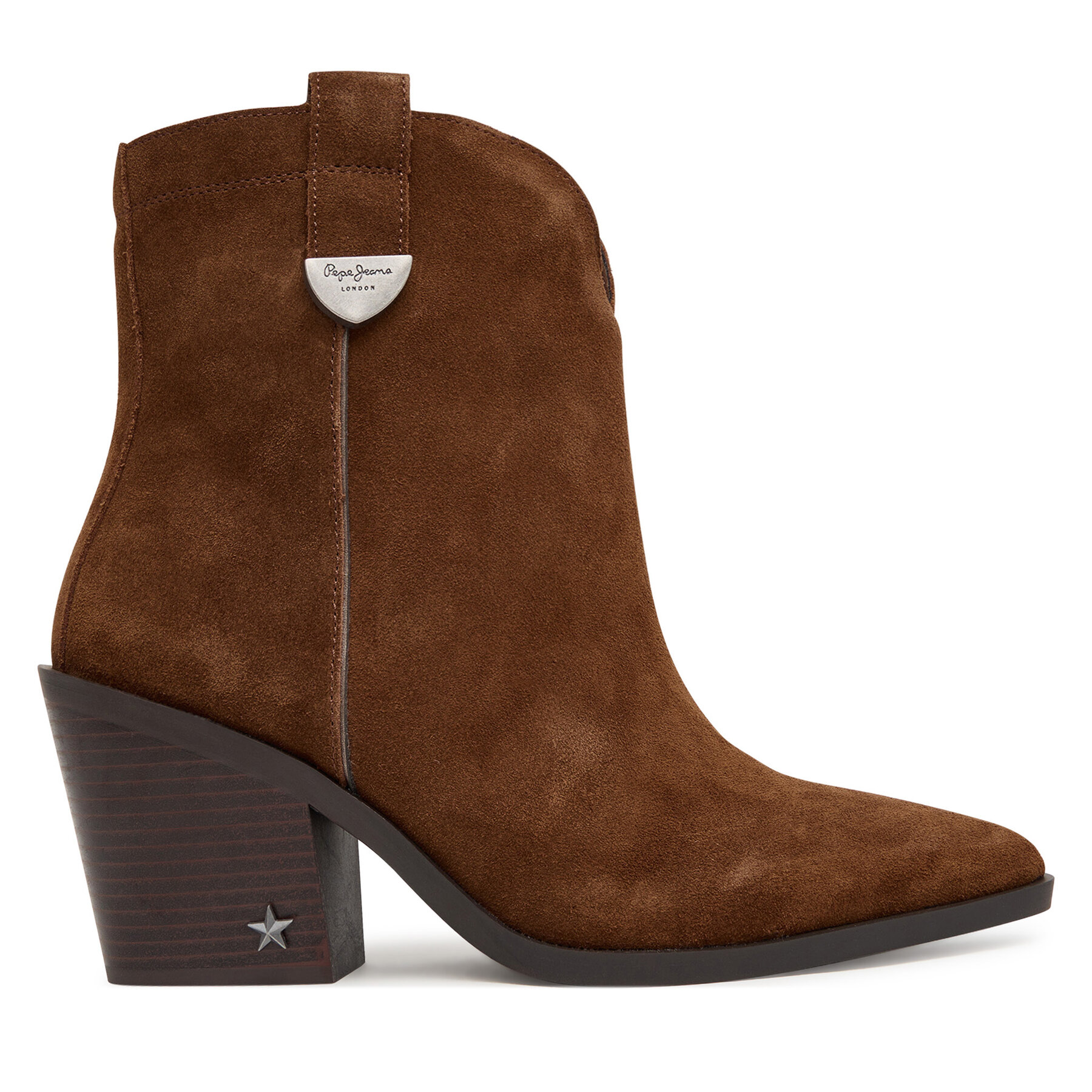 Stivali texani Pepe Jeans Gina City W PLS500013 Marrone
