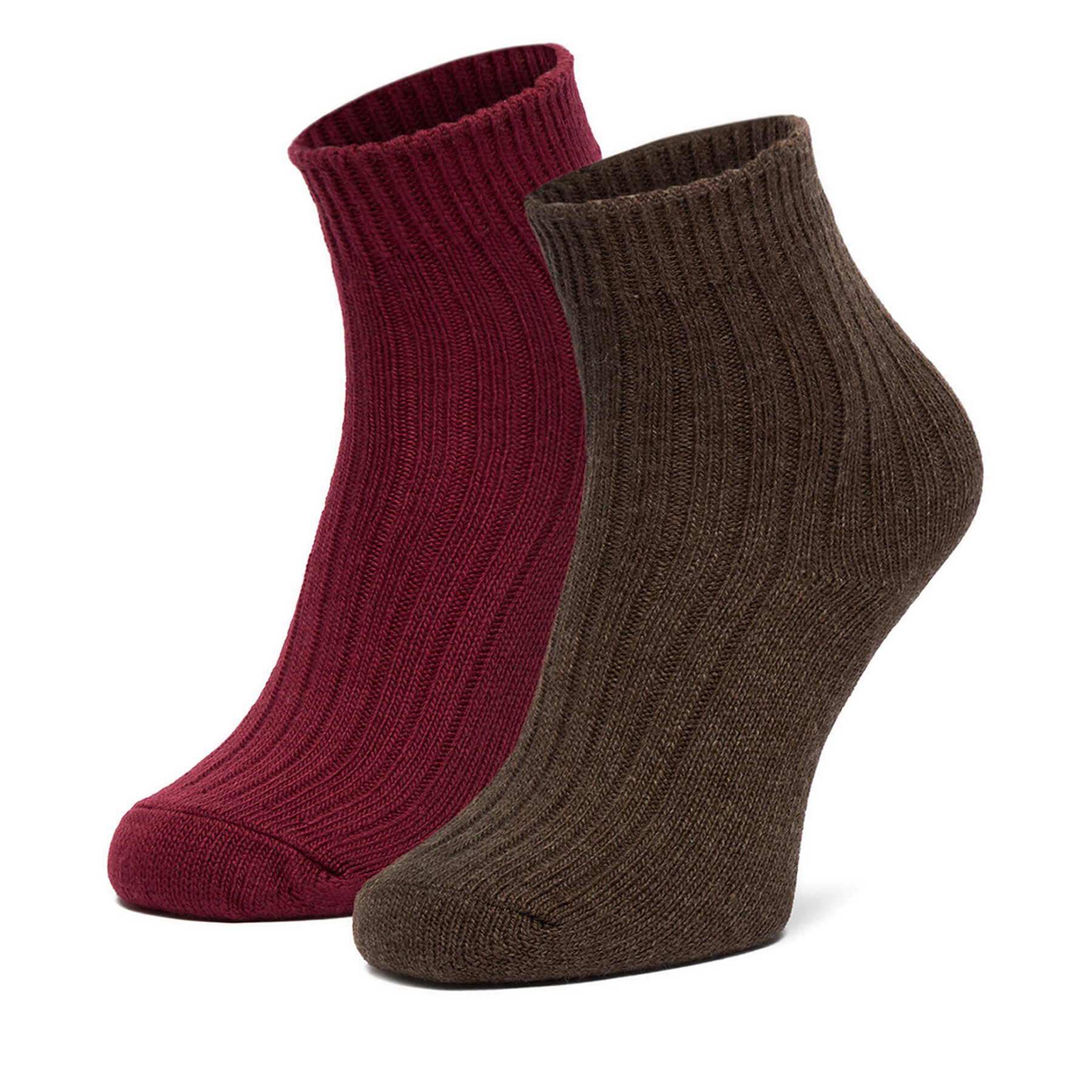 Dolge nogavice Nine West CEO_LA_NW_12744_Z_AW25 (2-PACK) Rjava