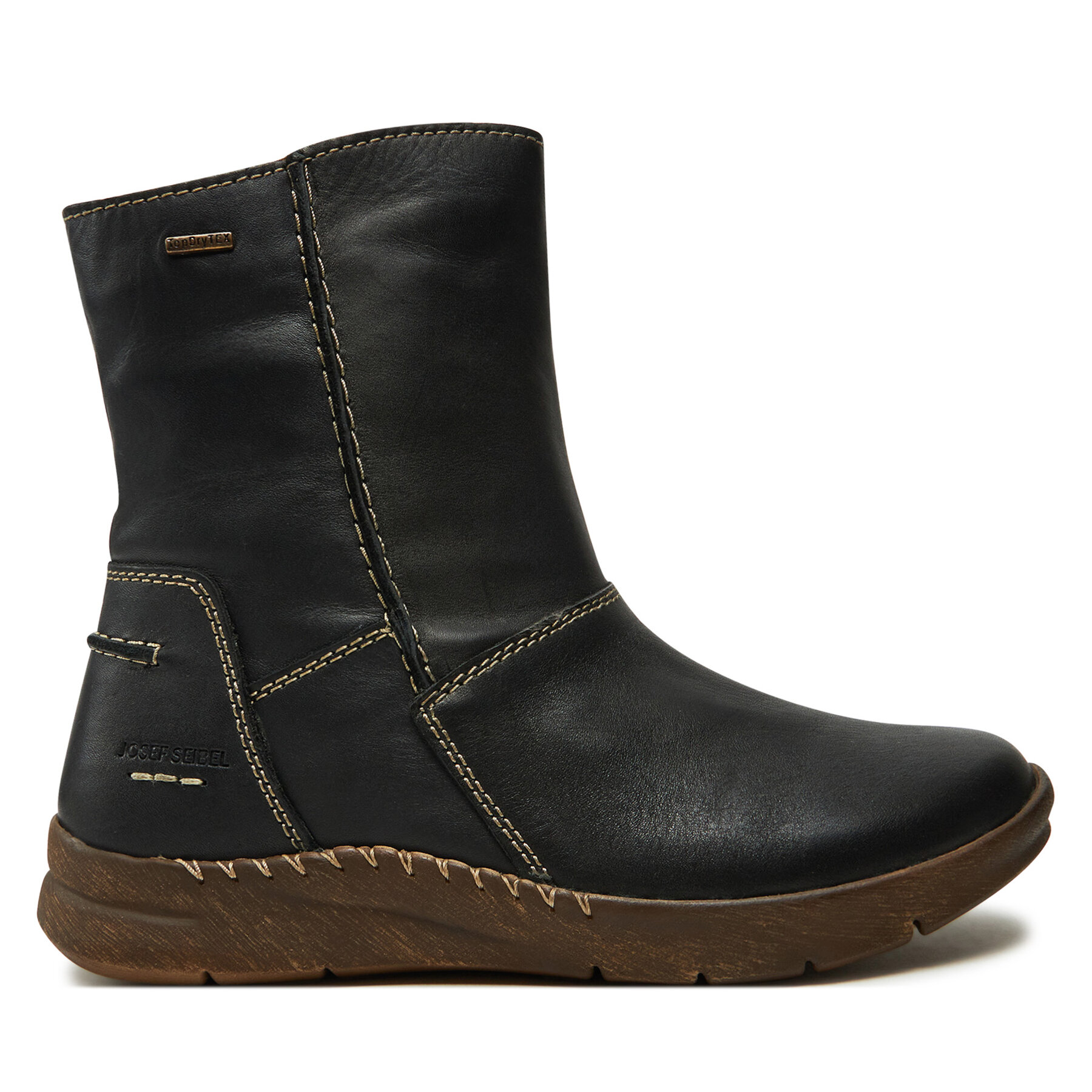 Damskie Botki Josef Seibel, Rozmiar 37 Czarny Conny 59 91759