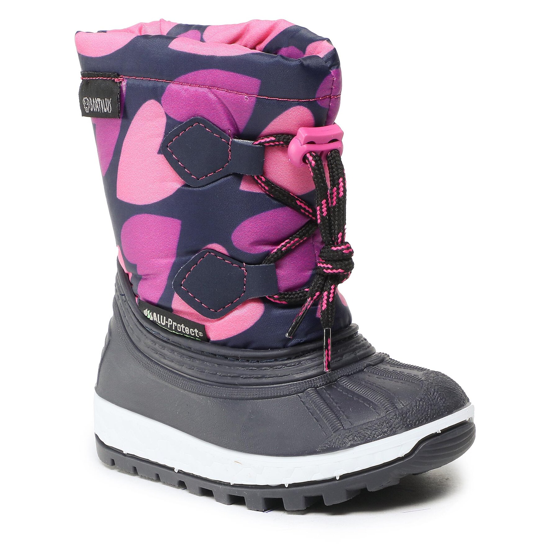 Botas de nieve Boatilus Joggy Sport Velcro NJ10 VAR.04F Rosa