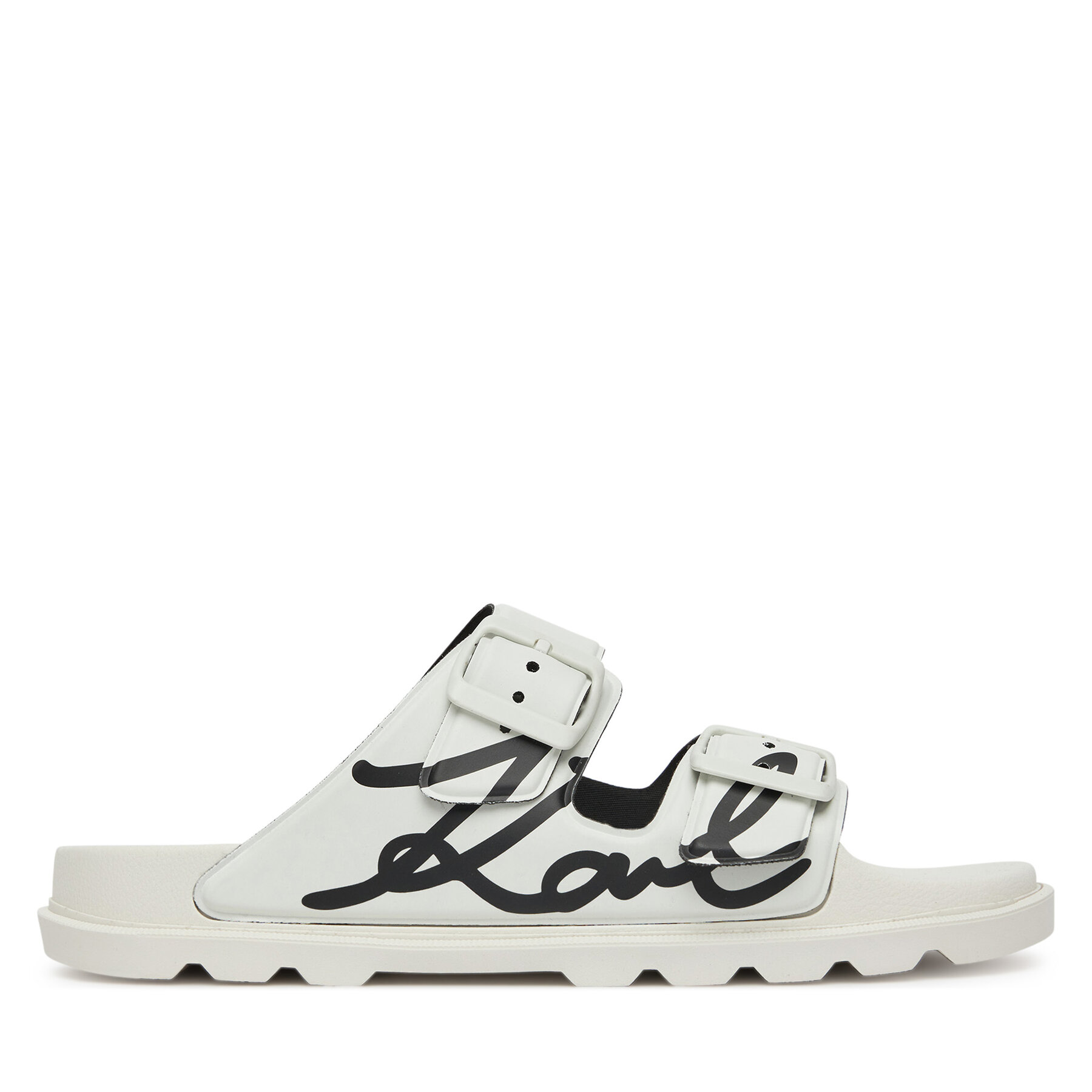 Şlapi KARL LAGERFELD Kondo Tred KL80972 Alb
