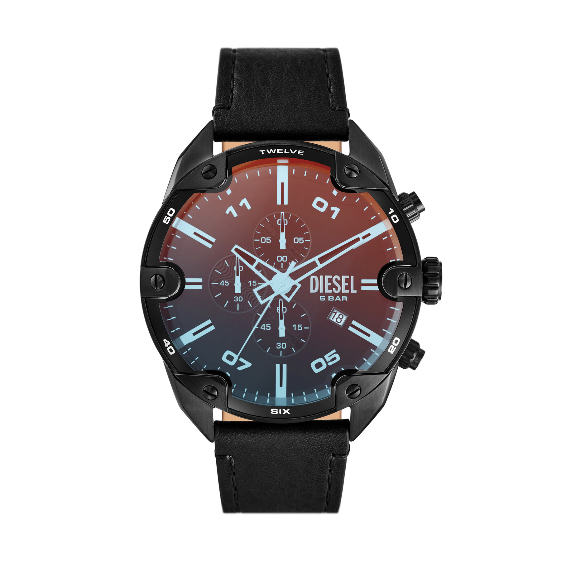 Reloj Diesel Spiked DZ4667 Negro
