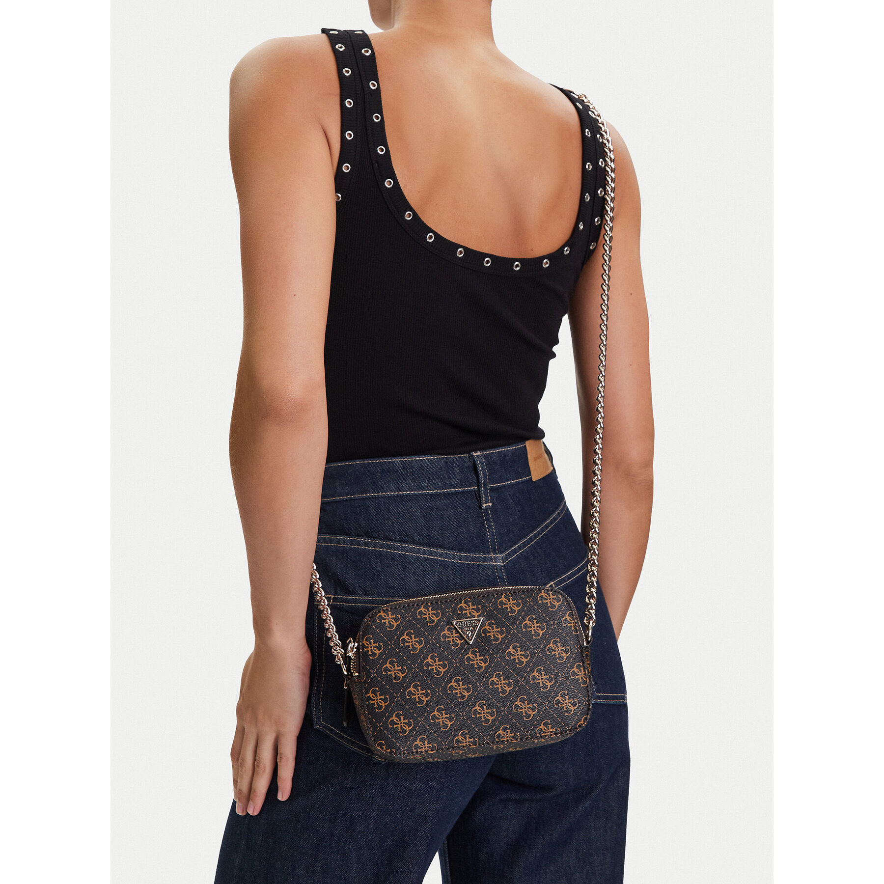 Torbica Guess Noelle II HWQG96 72140 Smeđa