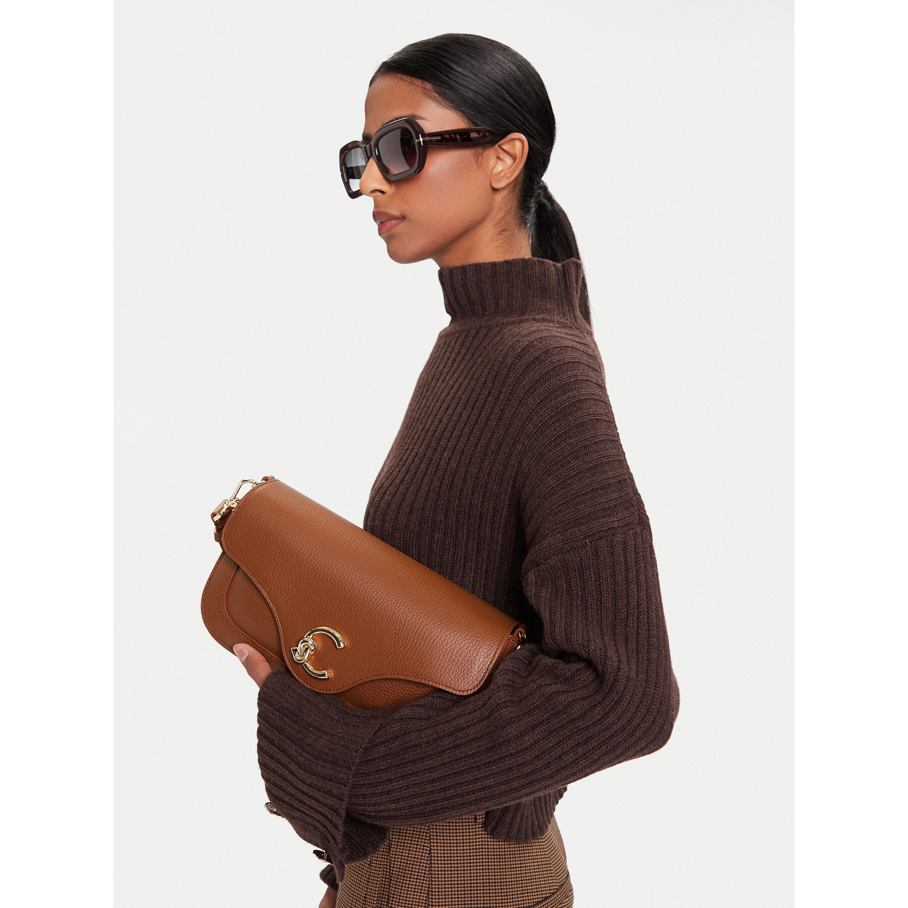 Τσάντα Coccinelle Coccinelle C-ME E1 SSL 12 03 01 Καφέ