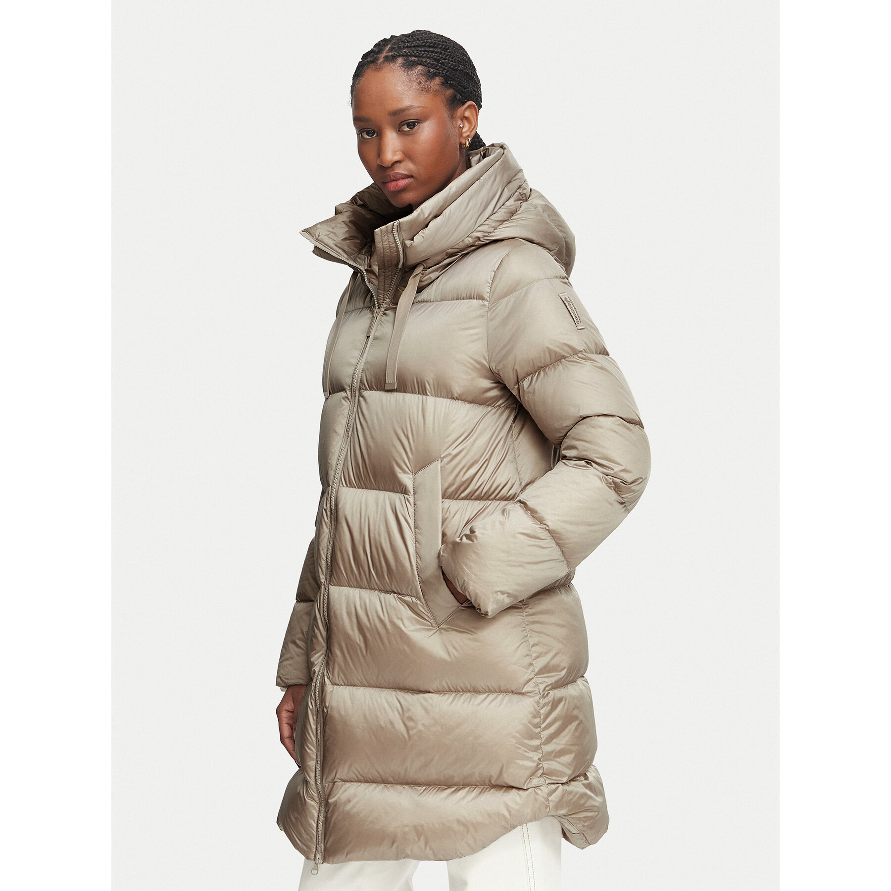Bomboogie Daunenjacke Geneva CW6630TDLC6 Beige Regular Fit