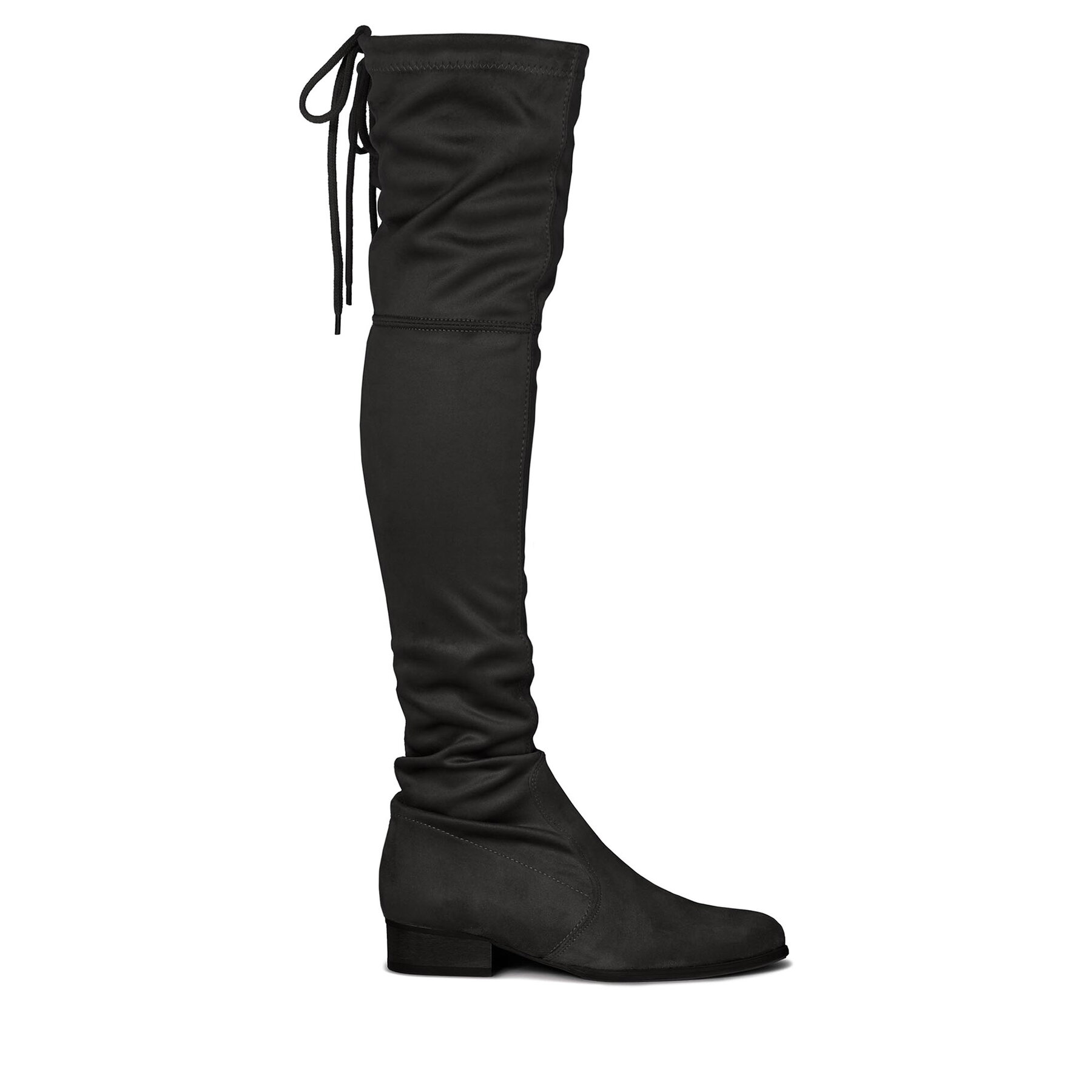 R.Polański Μπότες πάνω από το γόνατο R.Polański 0794 Μαύρο