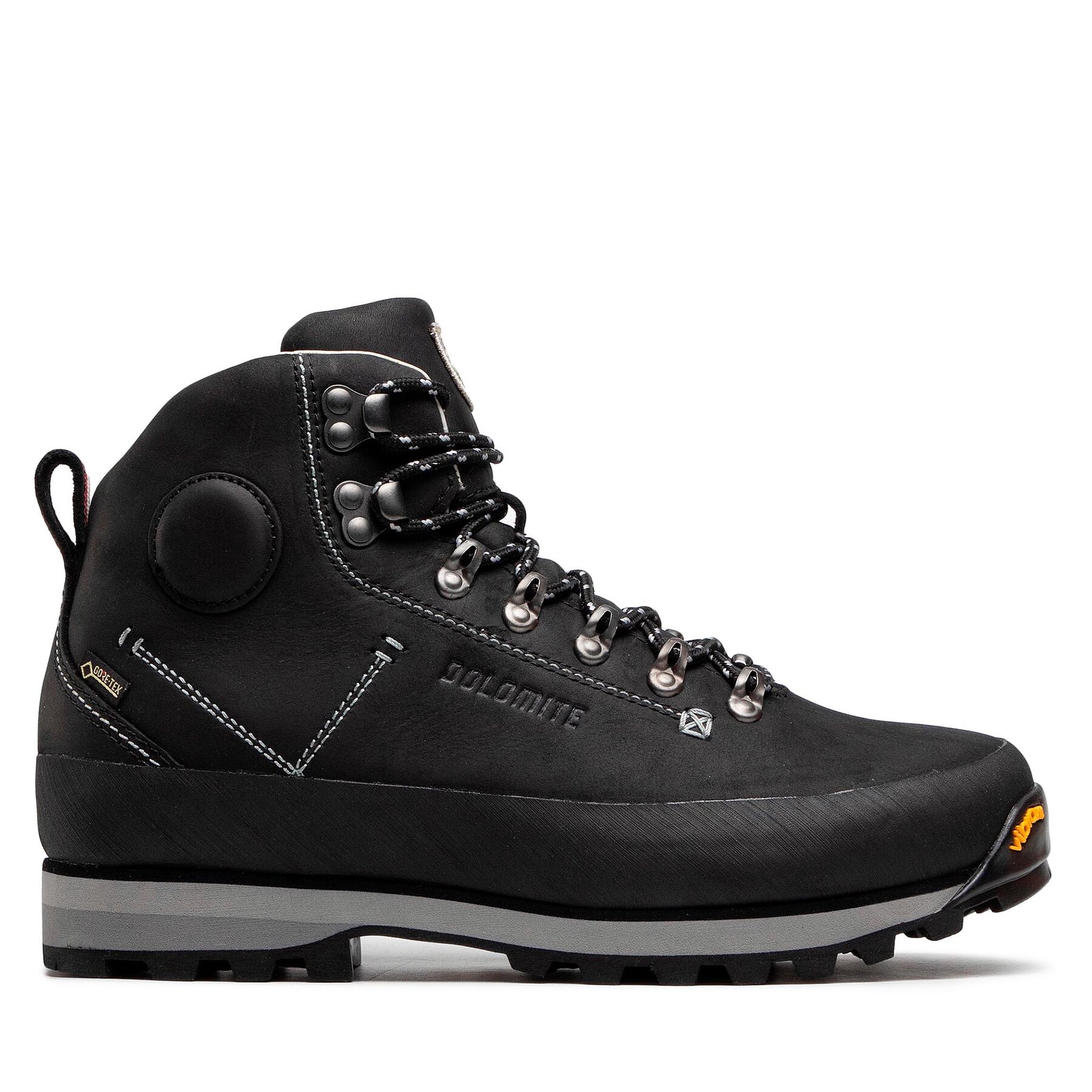Męskie Trekkingi Dolomite, Rozmiar 40 2/3 Czarny Cinquantaquattro Trek Gtx GORE-TEX 271850-0926011
