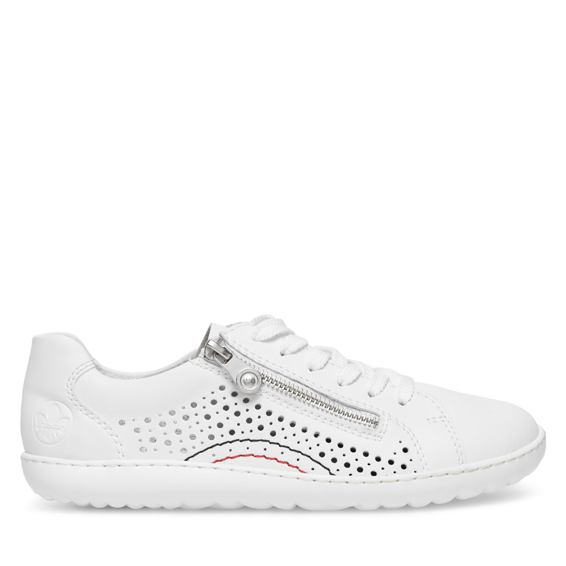 Sneakersy Rieker 52824-80 Biela