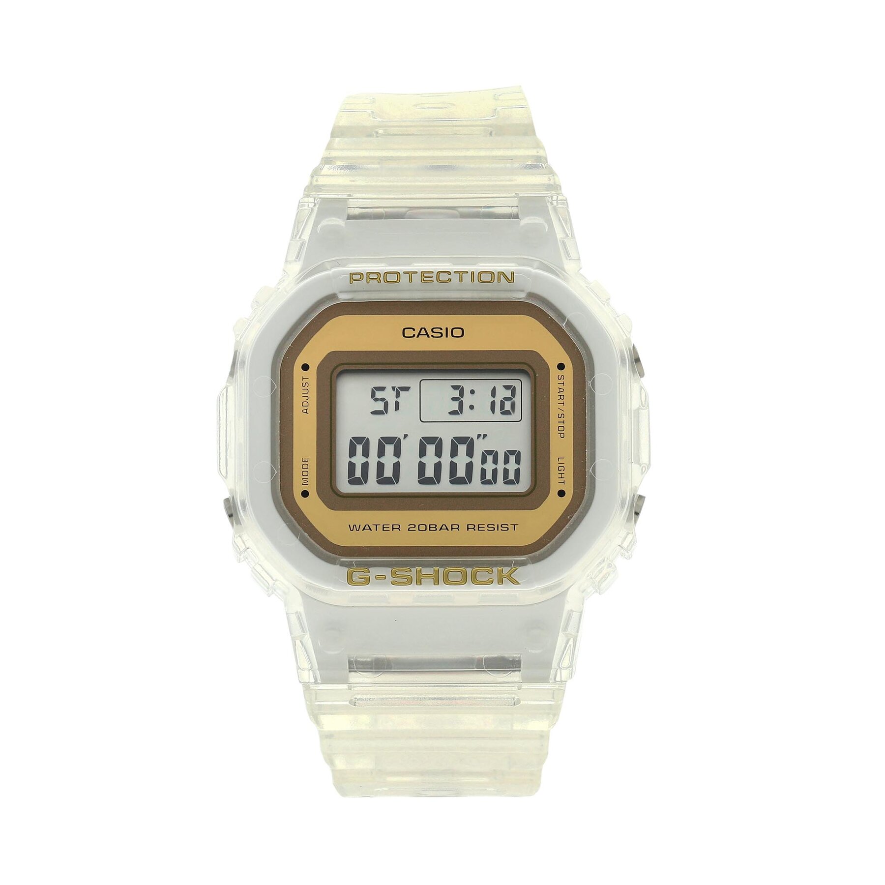 

Годинник Casio GMD-S5600SG-7ER White/Cean, Білий