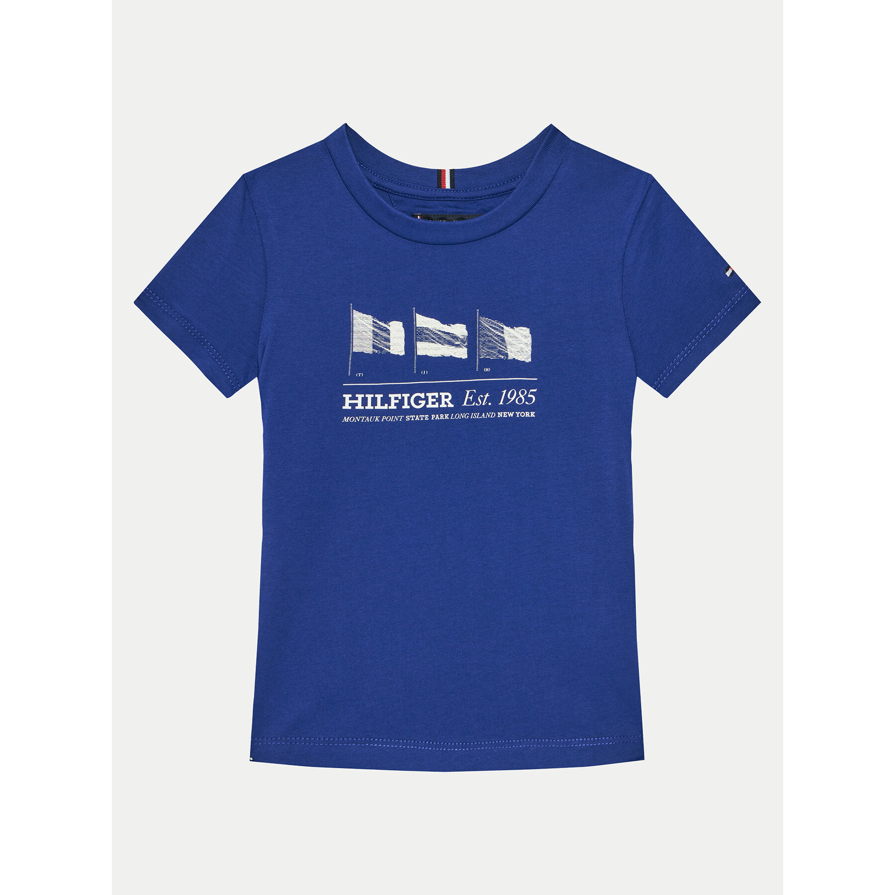 Tommy Hilfiger T-Shirt KB0KB09350 S Μπλε Regular Fit