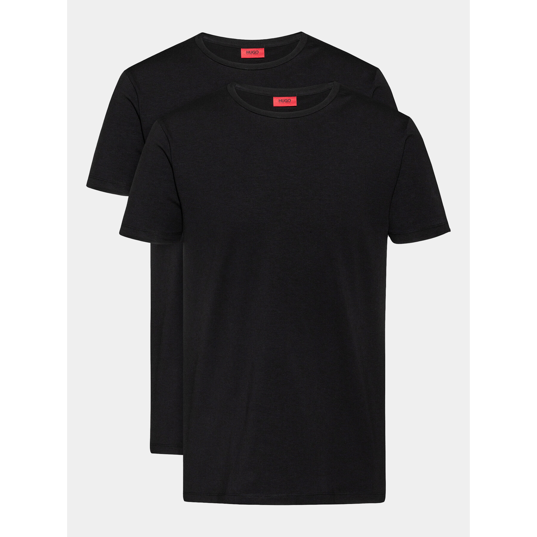 HUGO Hugo Σετ 2 T-Shirts Round 50325440 Μαύρο Regular Fit