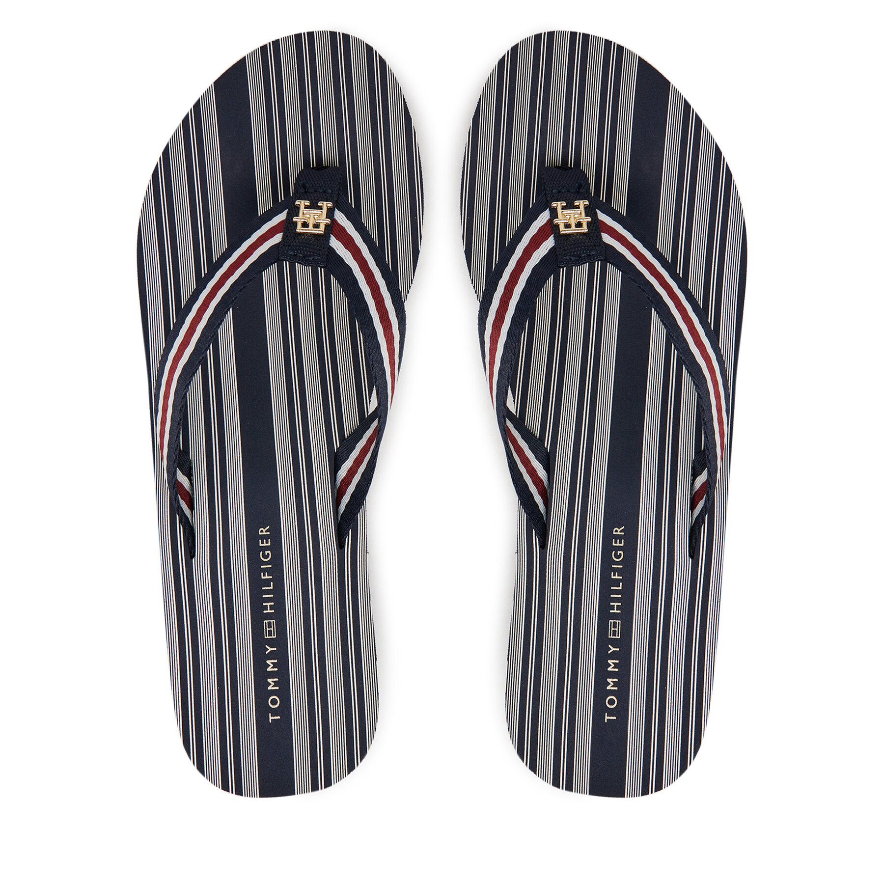 Čības uz pirksta Tommy Hilfiger FW0FW08371 Tumši zils