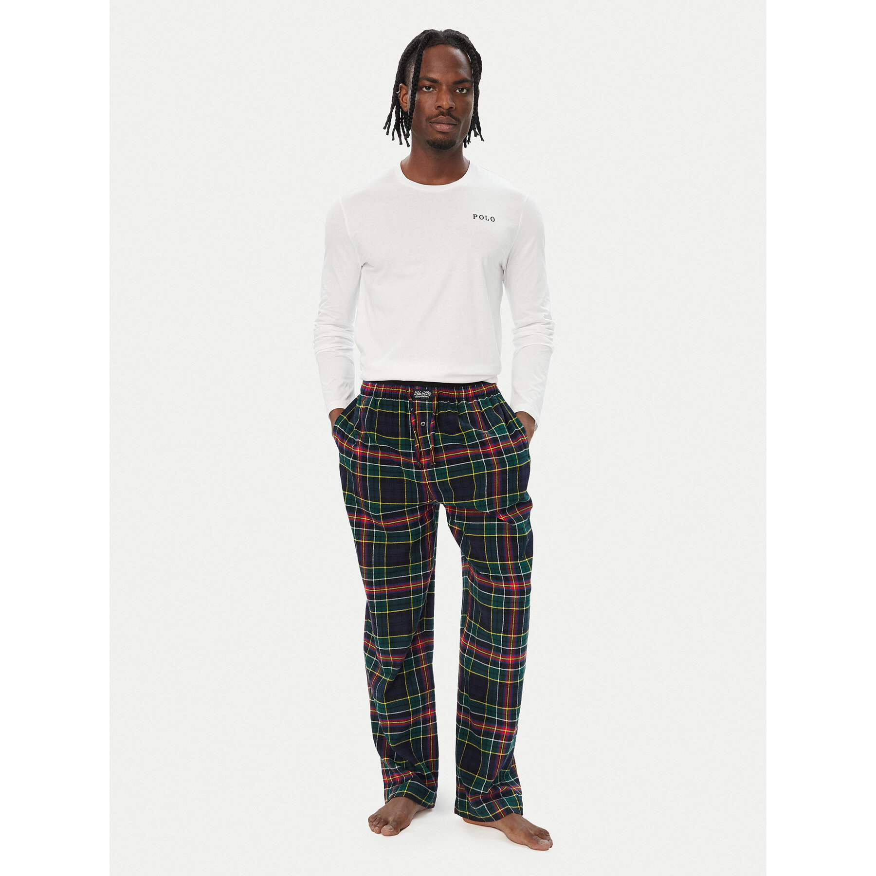 POLO RALPH LAUREN Pyjama blanc | M