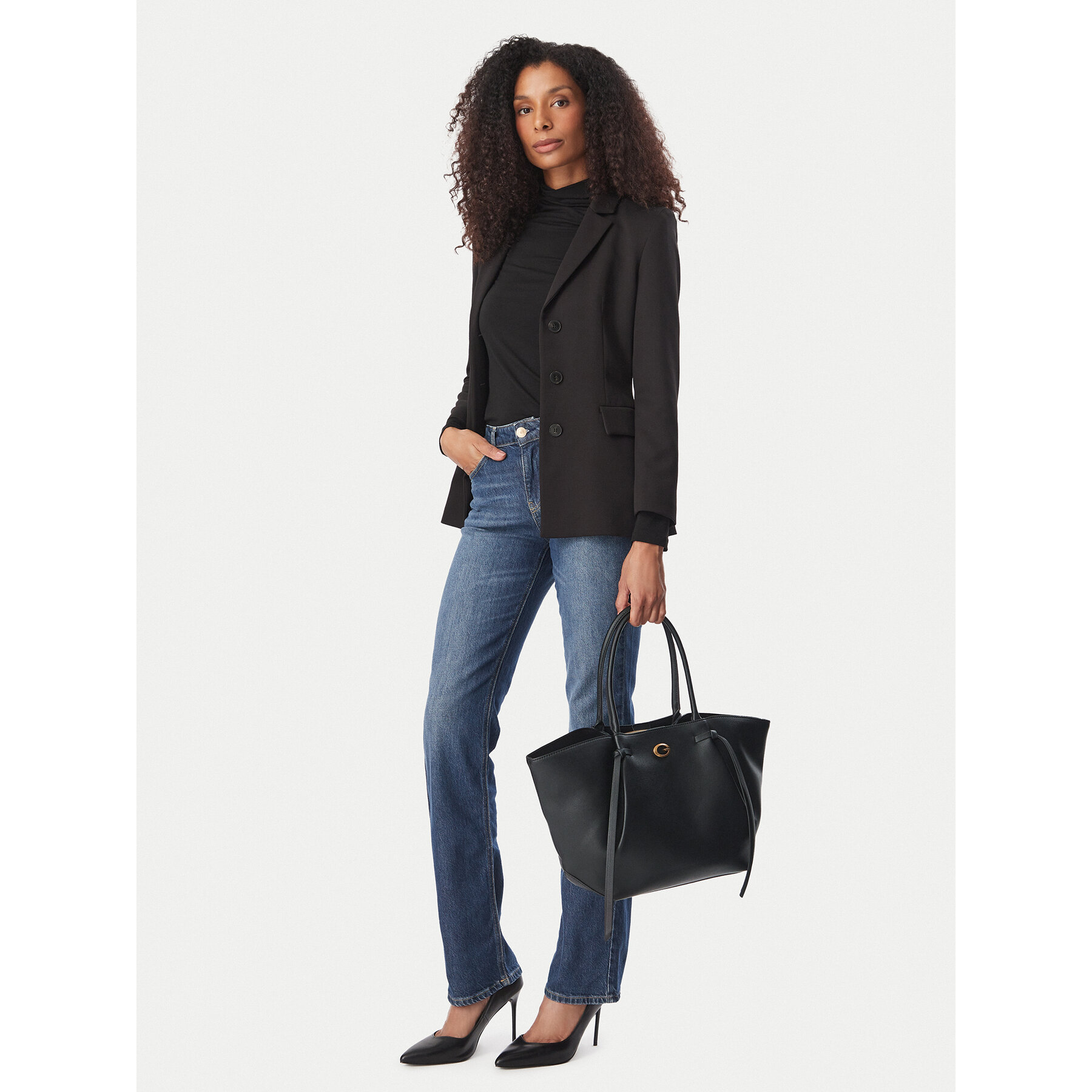 Torbica Guess Allegra HWBG22 37230 Crna