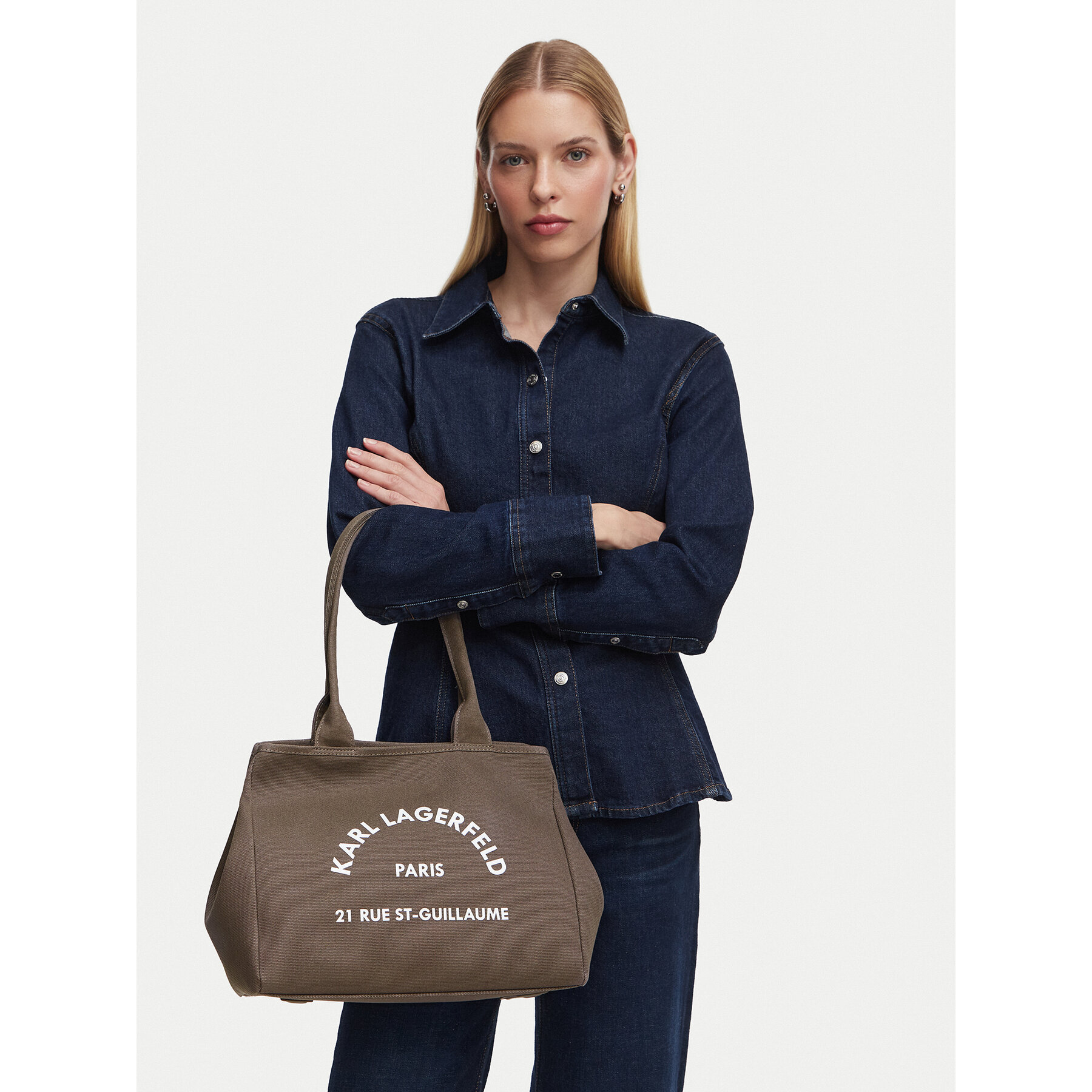 Geantă KARL LAGERFELD B1W50010 Maro