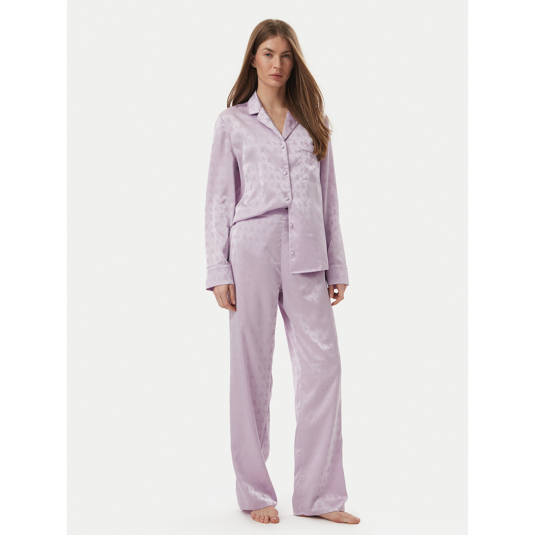 Guess Pyjama O6BX02 W3500 Helllila Regular Fit