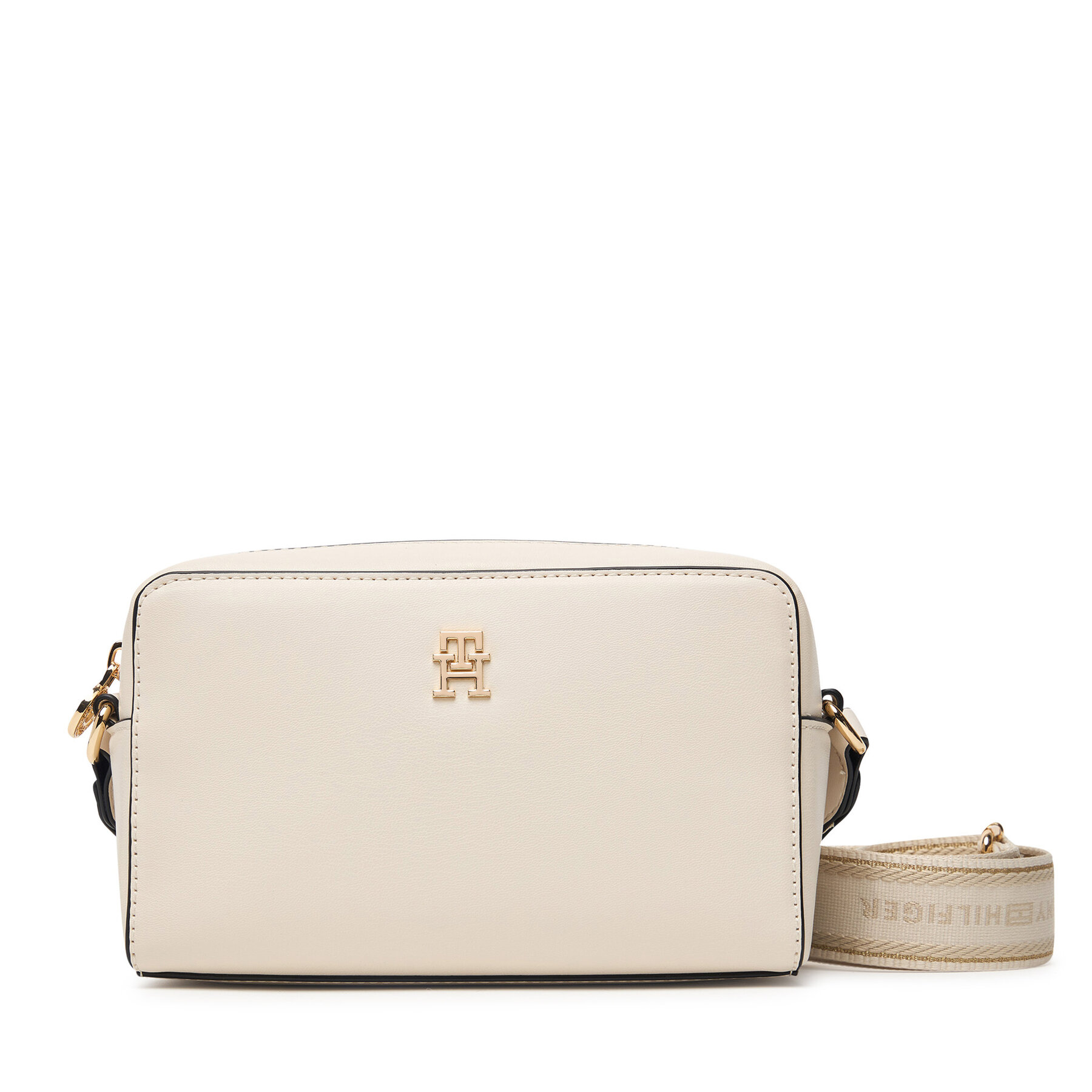 Torbica Tommy Hilfiger Th Joy Camera Bag AW0AW19060 Krem