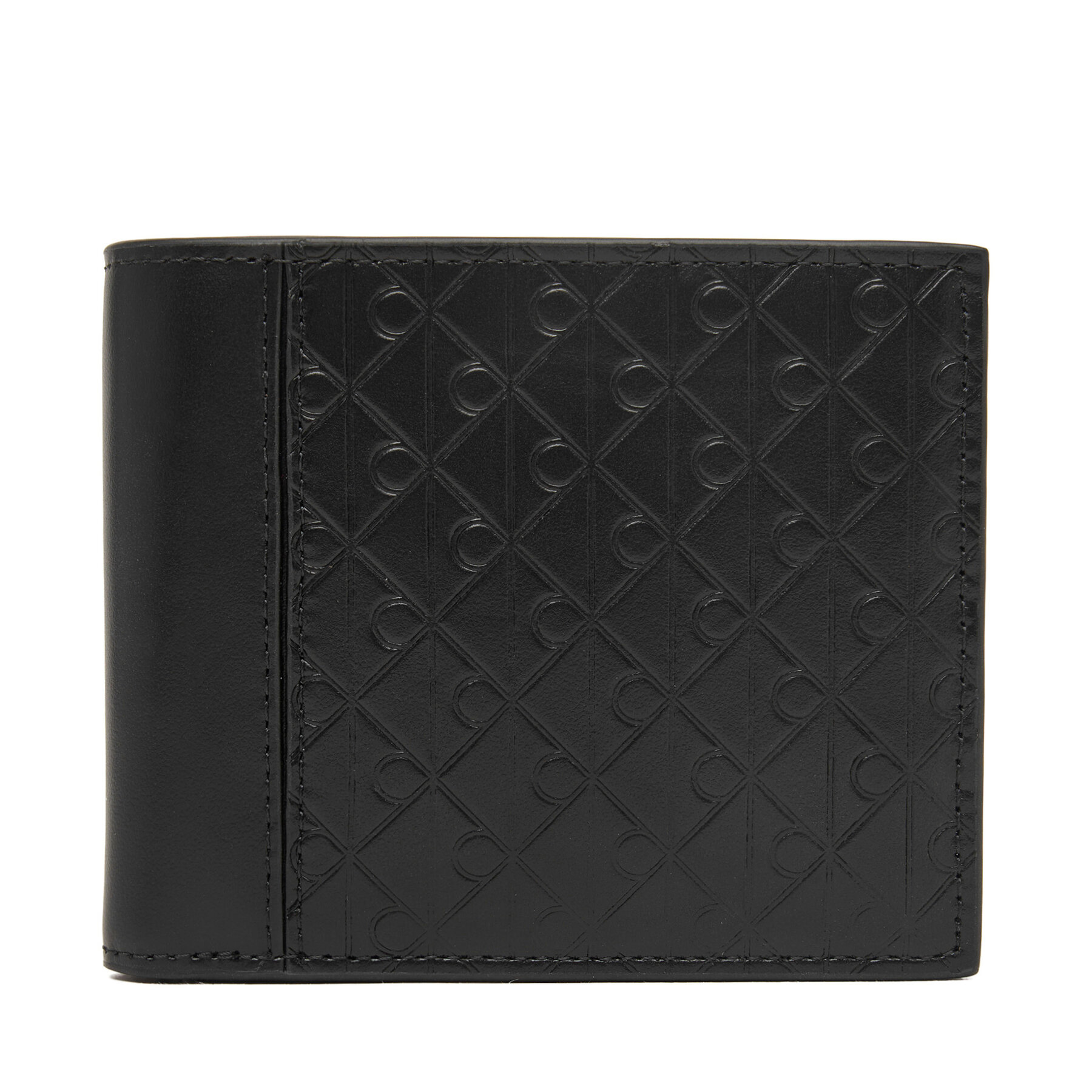 Denarnica Calvin Klein Refined Emblem Mix Billfold W/ F LV04D1317G Črna