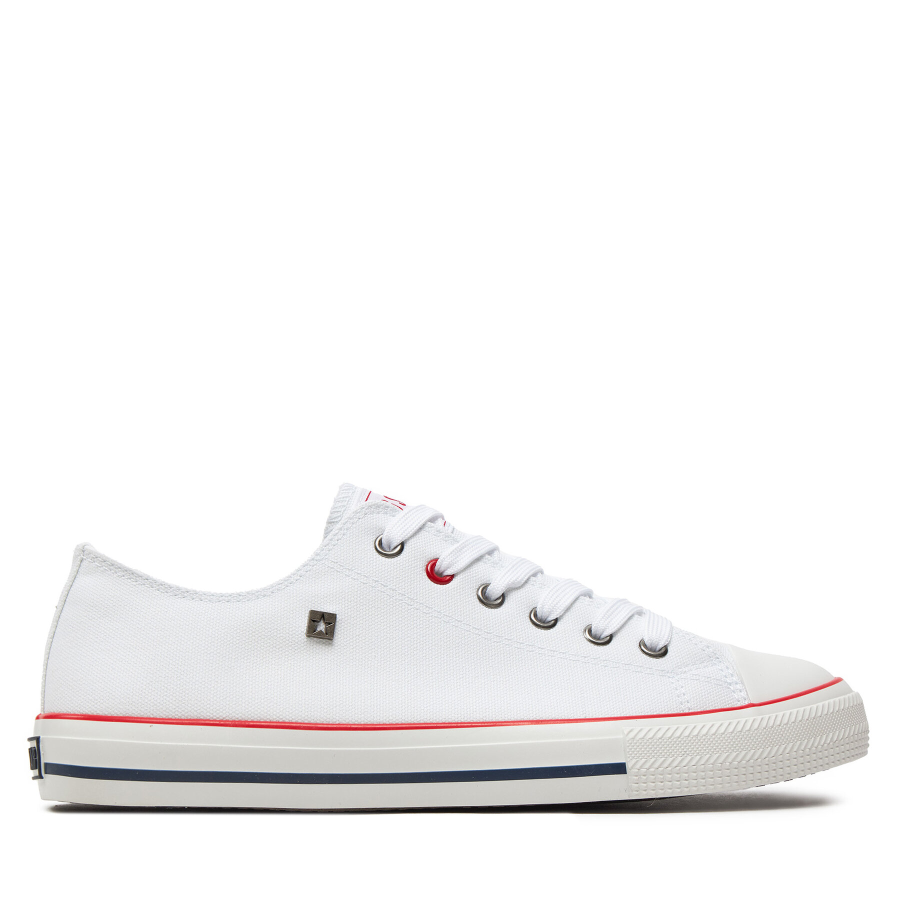 Pánske Plátenky Big Star Shoes, Rozmer: 43, Biela, NN174301