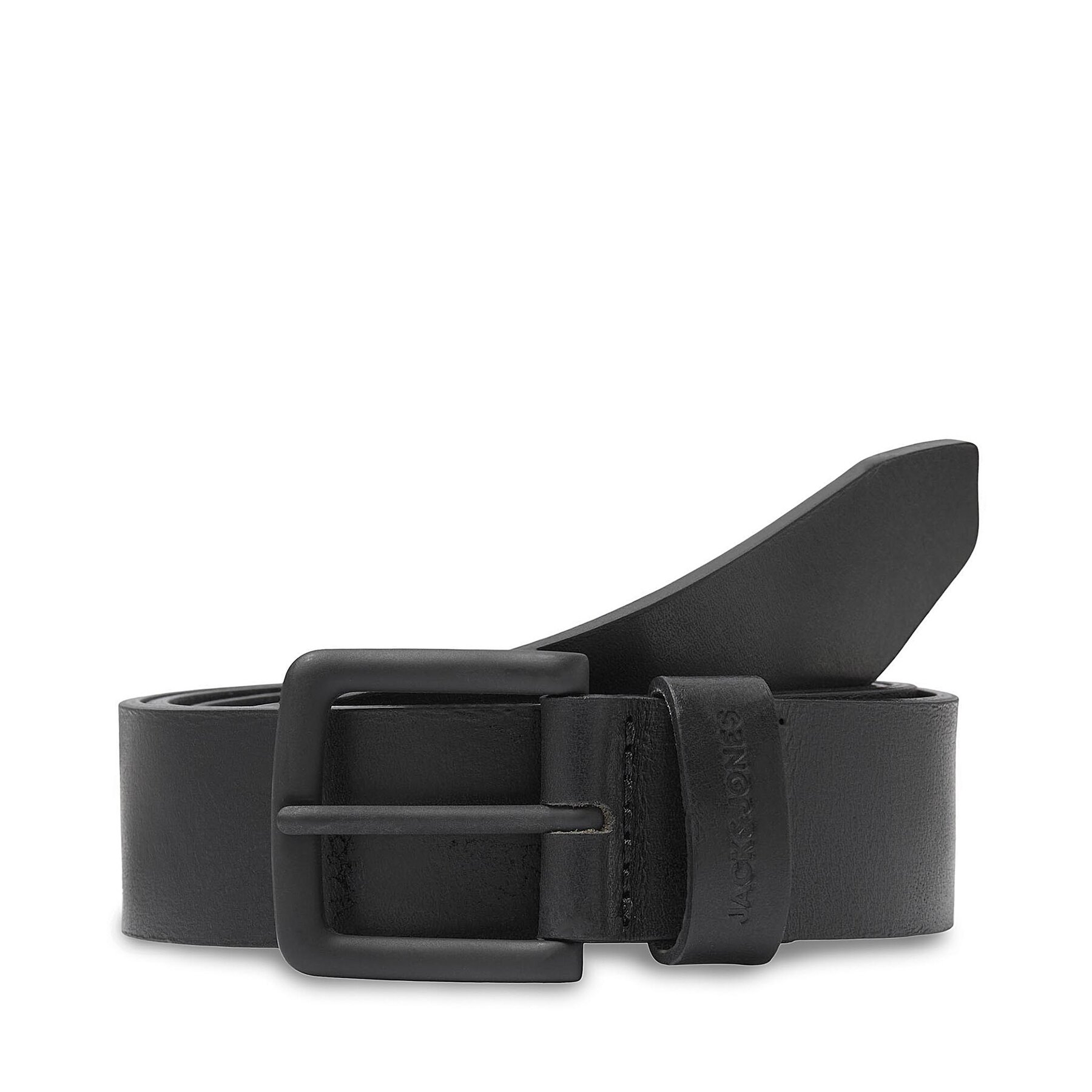 Cinturón para hombre Jack&Jones Roma 12242687 Negro