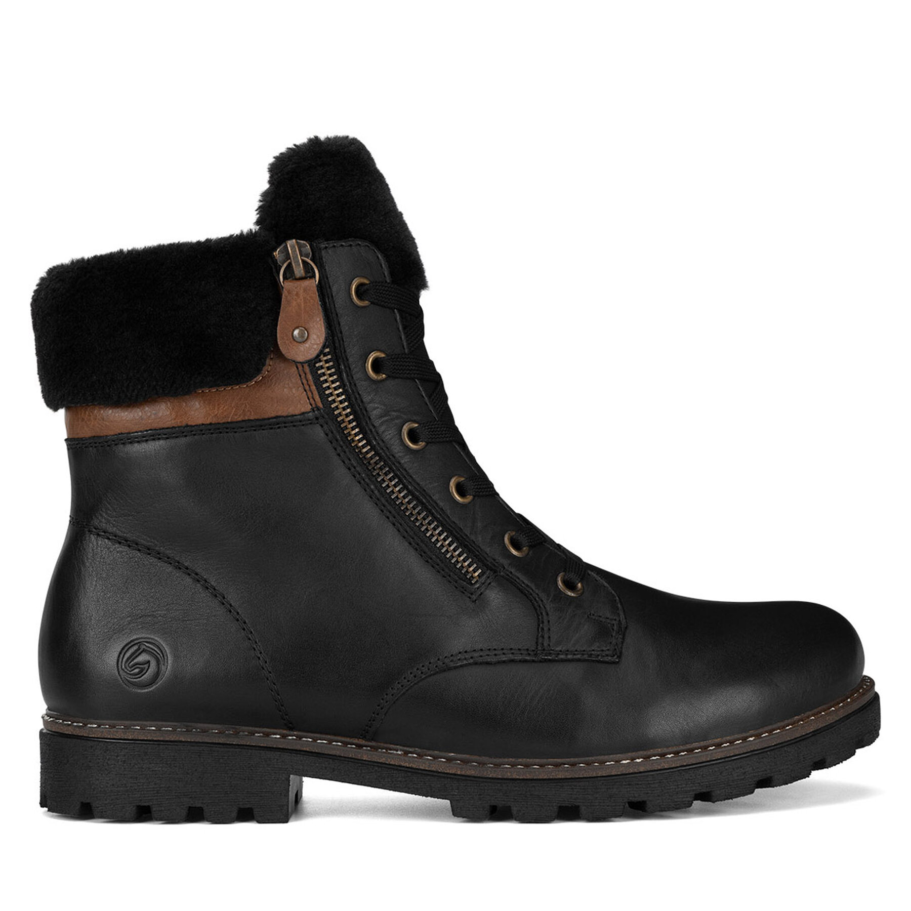 Bakancs Remonte D8463-01 Fekete