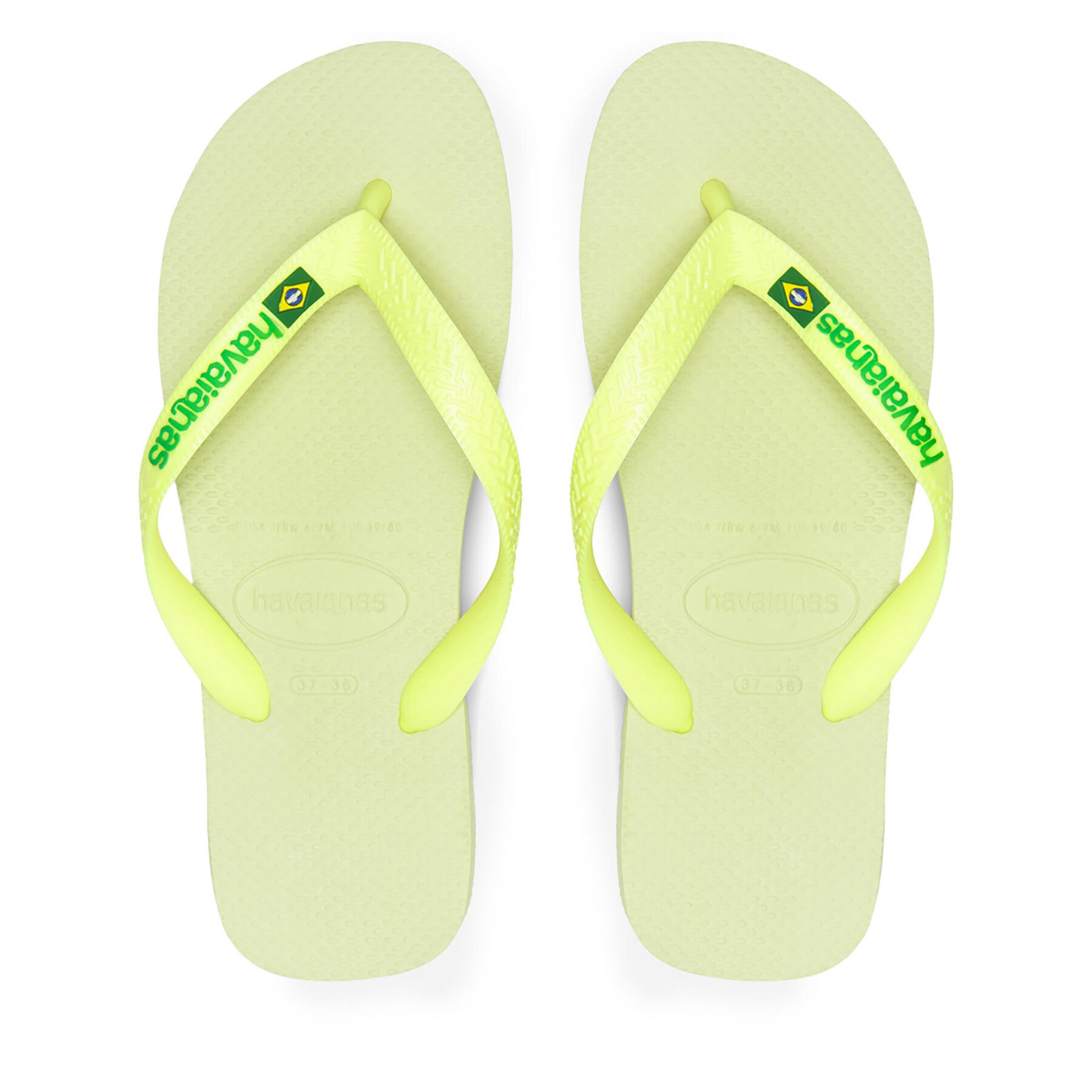 Dámske Žabky Havaianas, Rozmer: 35_36, Zelená, 4110850.0904