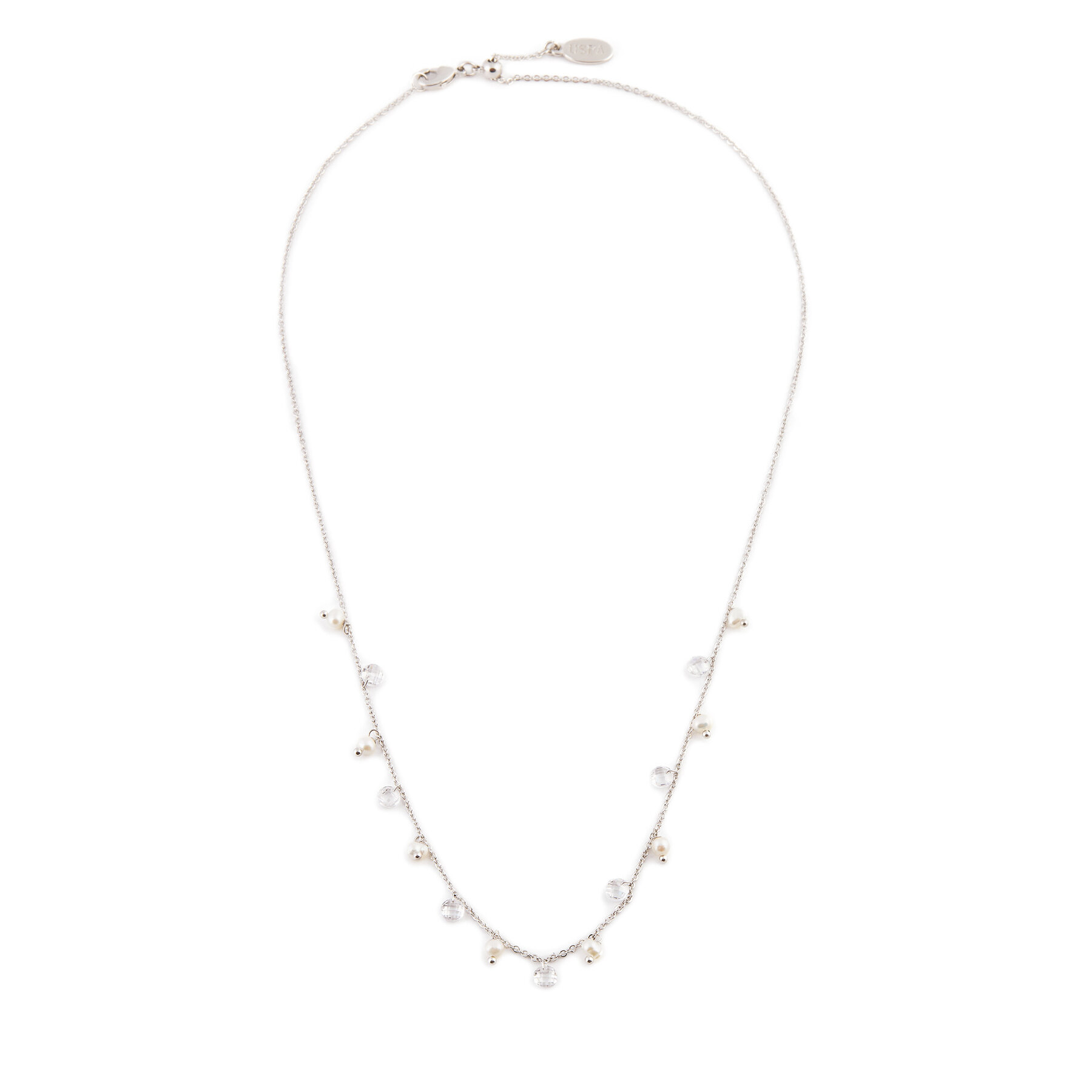 Collar U.S. Polo Assn. JW2036NK Plata