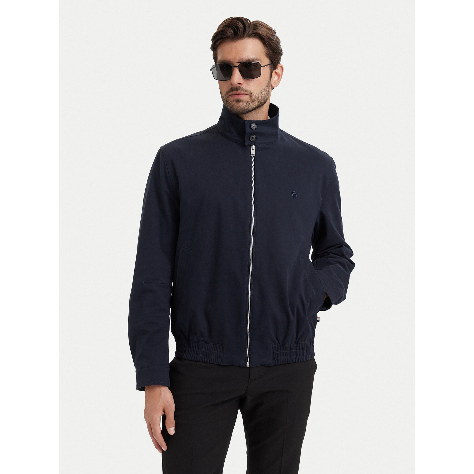 BOSS Übergangsjacke H-Coiner-263 50564252 Dunkelblau Relaxed Fit