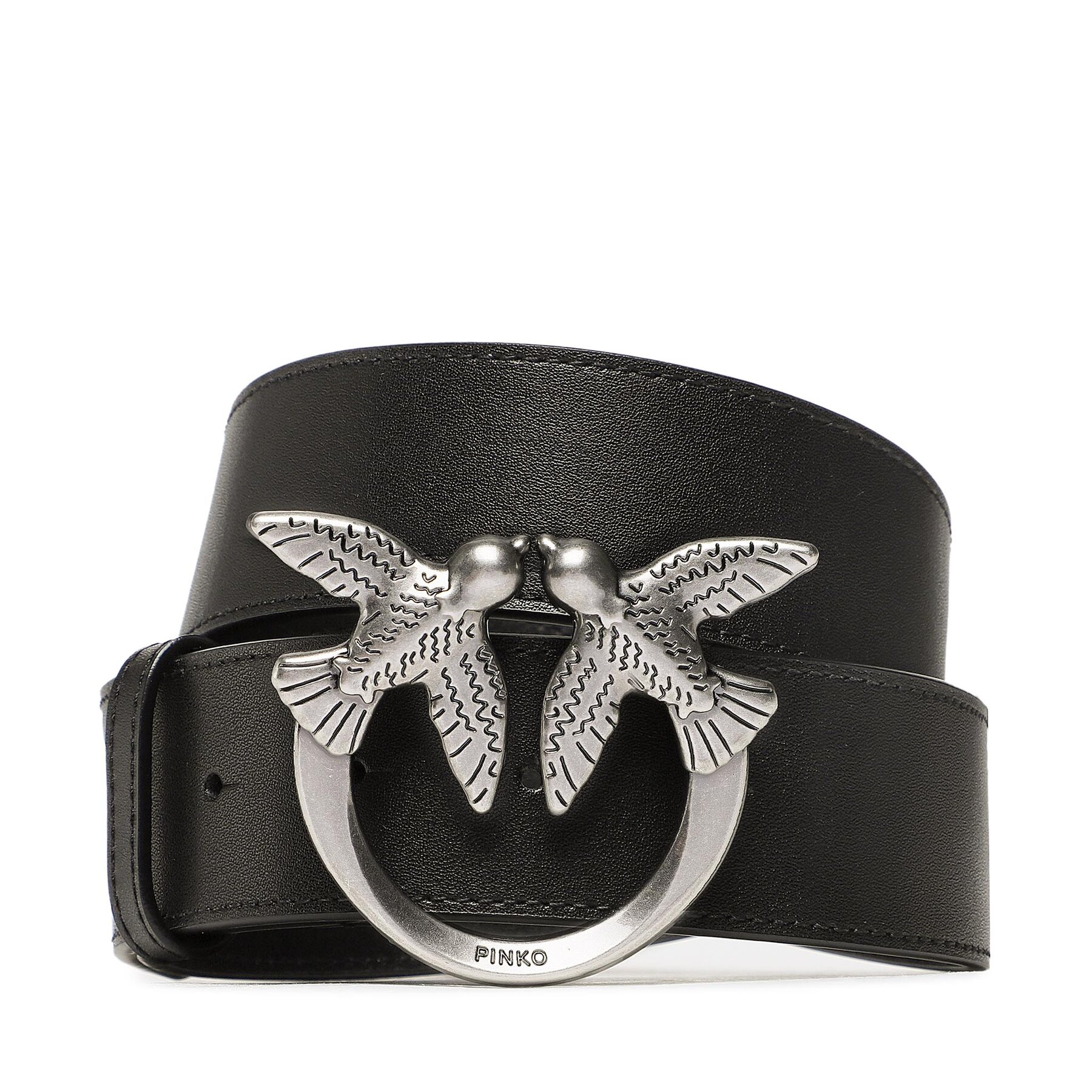 Pásek PINKO Love Berry H4 Belt PE 23 PLT01 100120 A0F1 Černá