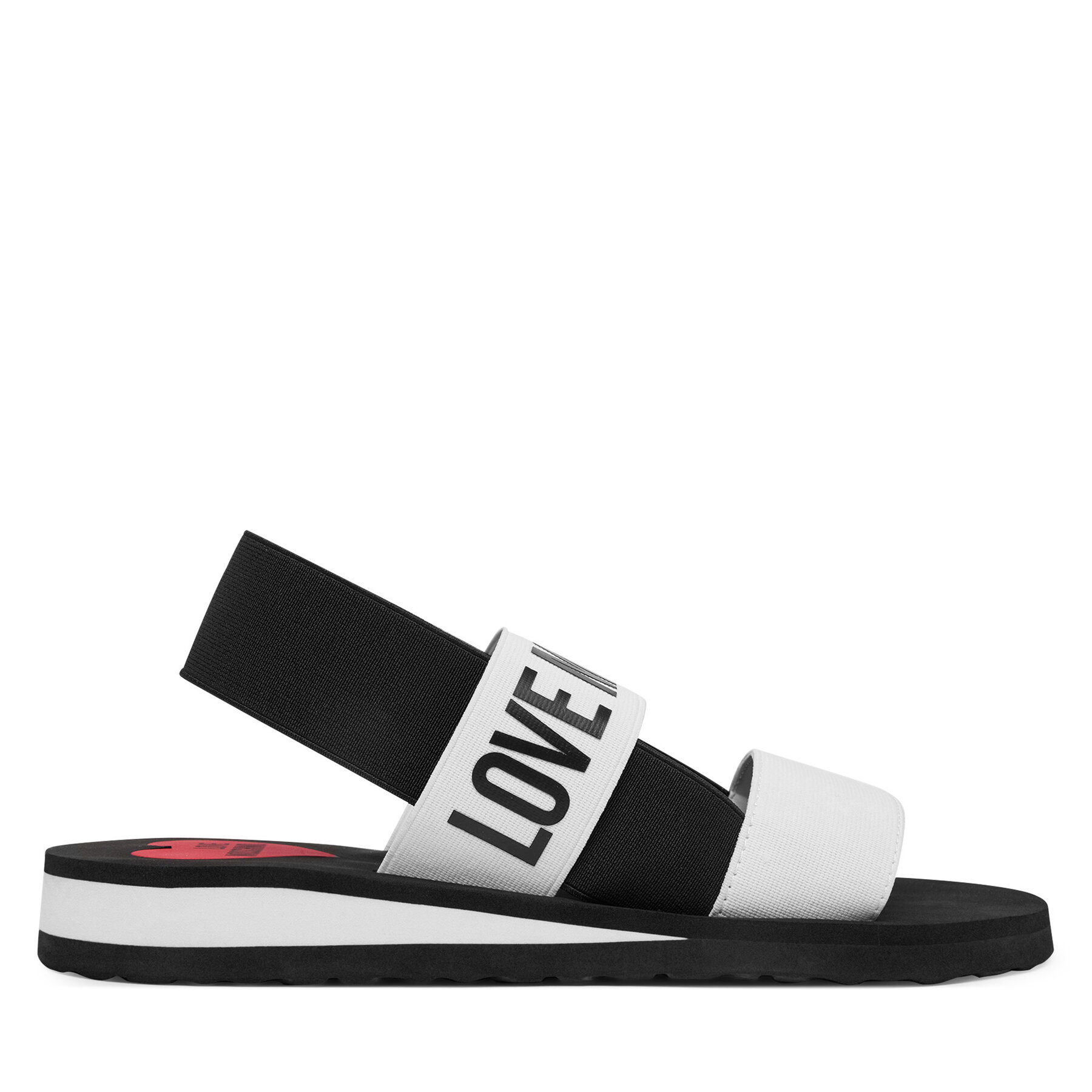 Szandál LOVE MOSCHINO JA16033G0MJN410A Fehér