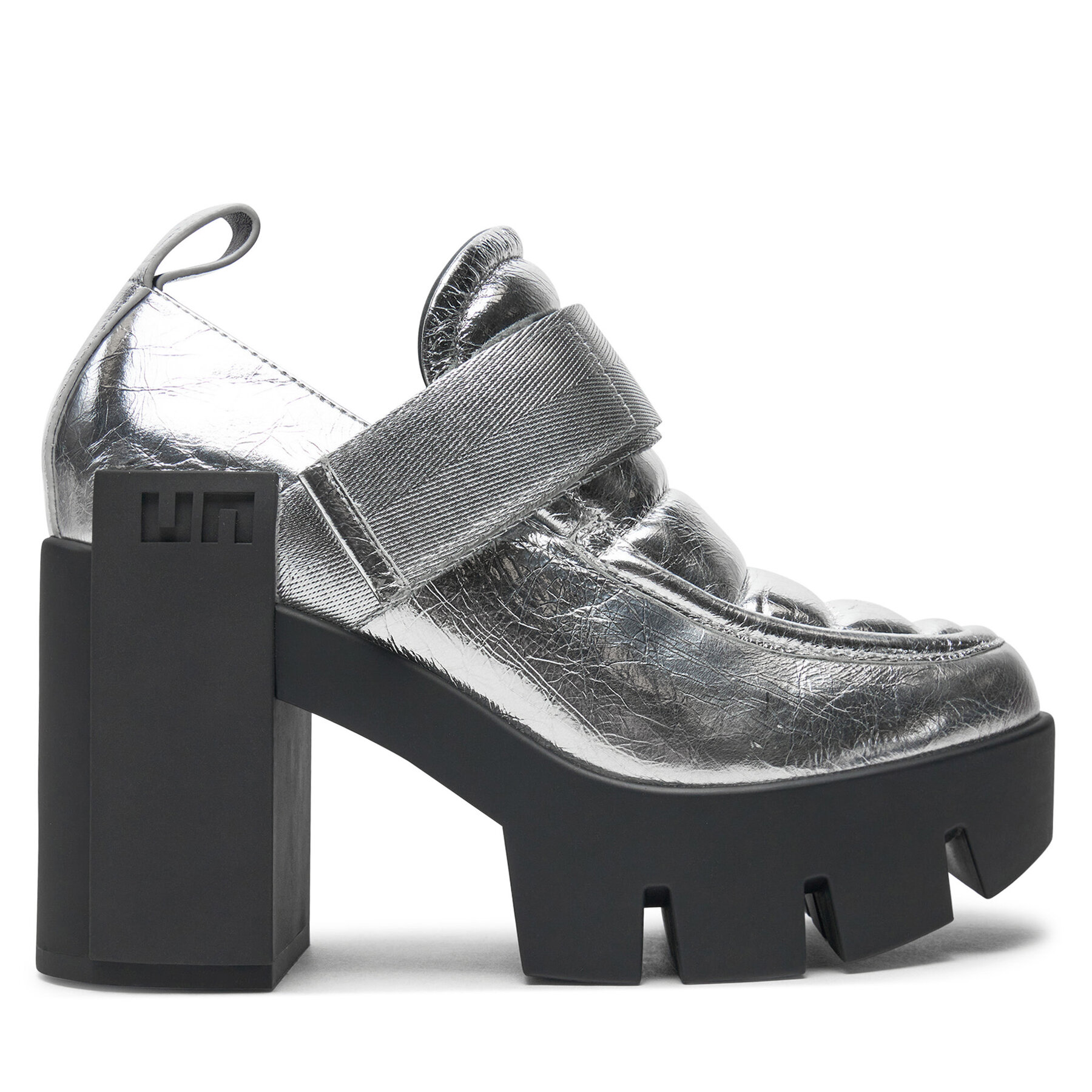 Zapatos hasta el tobillo United Nude Grip Trooper Mid 1086614116 Plata