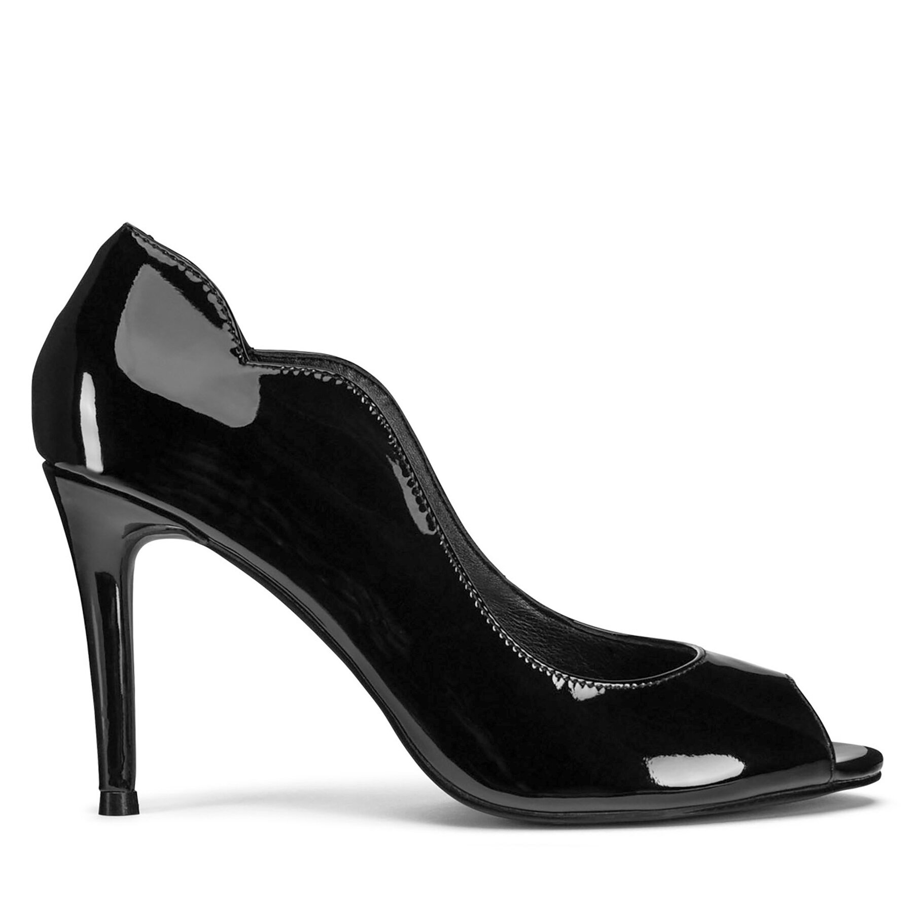 Pantofi cu toc subțire Sergio Bardi WYL3308-4Z-SB Negru