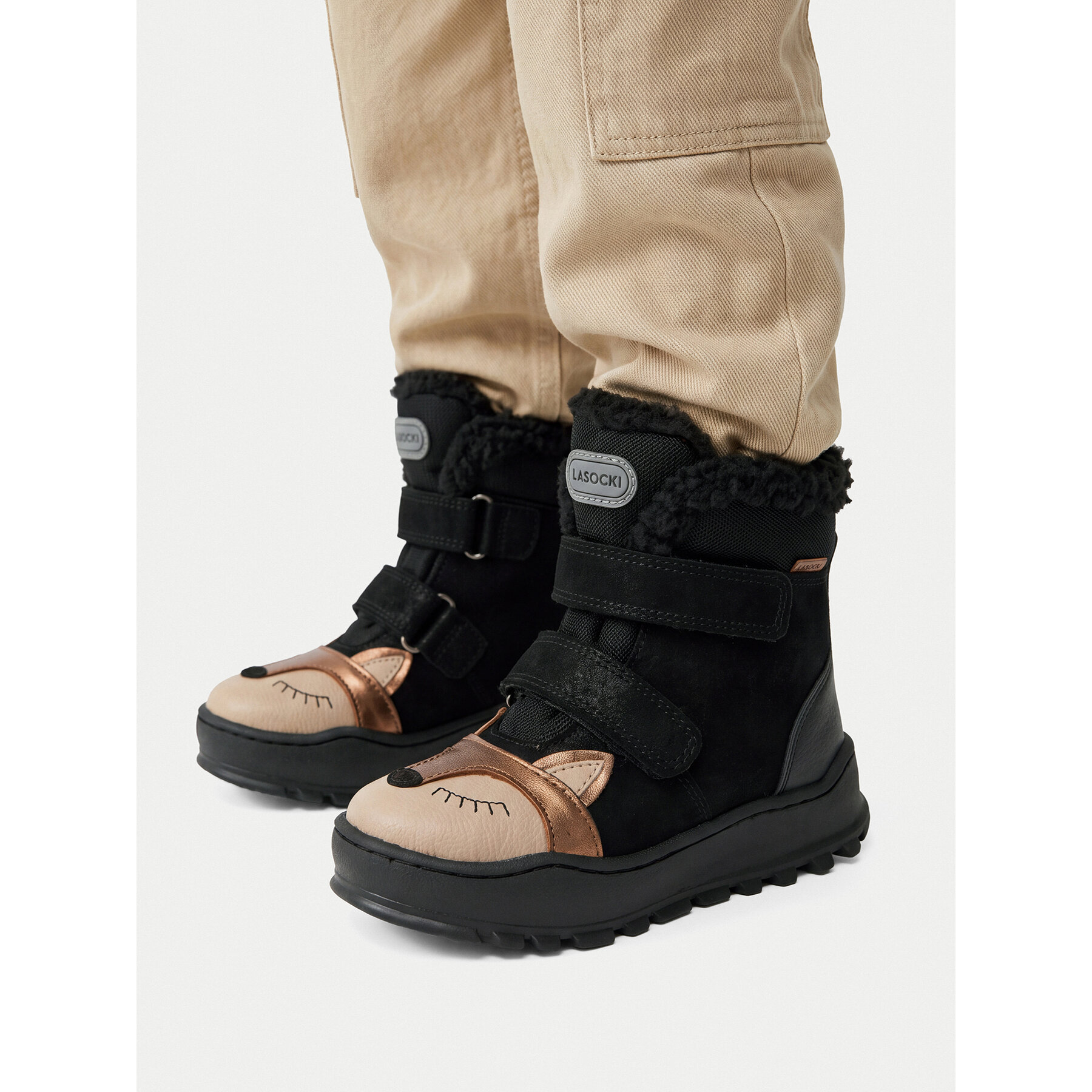 Зимни обувки Lasocki Kids CEO-CI12-TYSON-08(III)DZ Черен