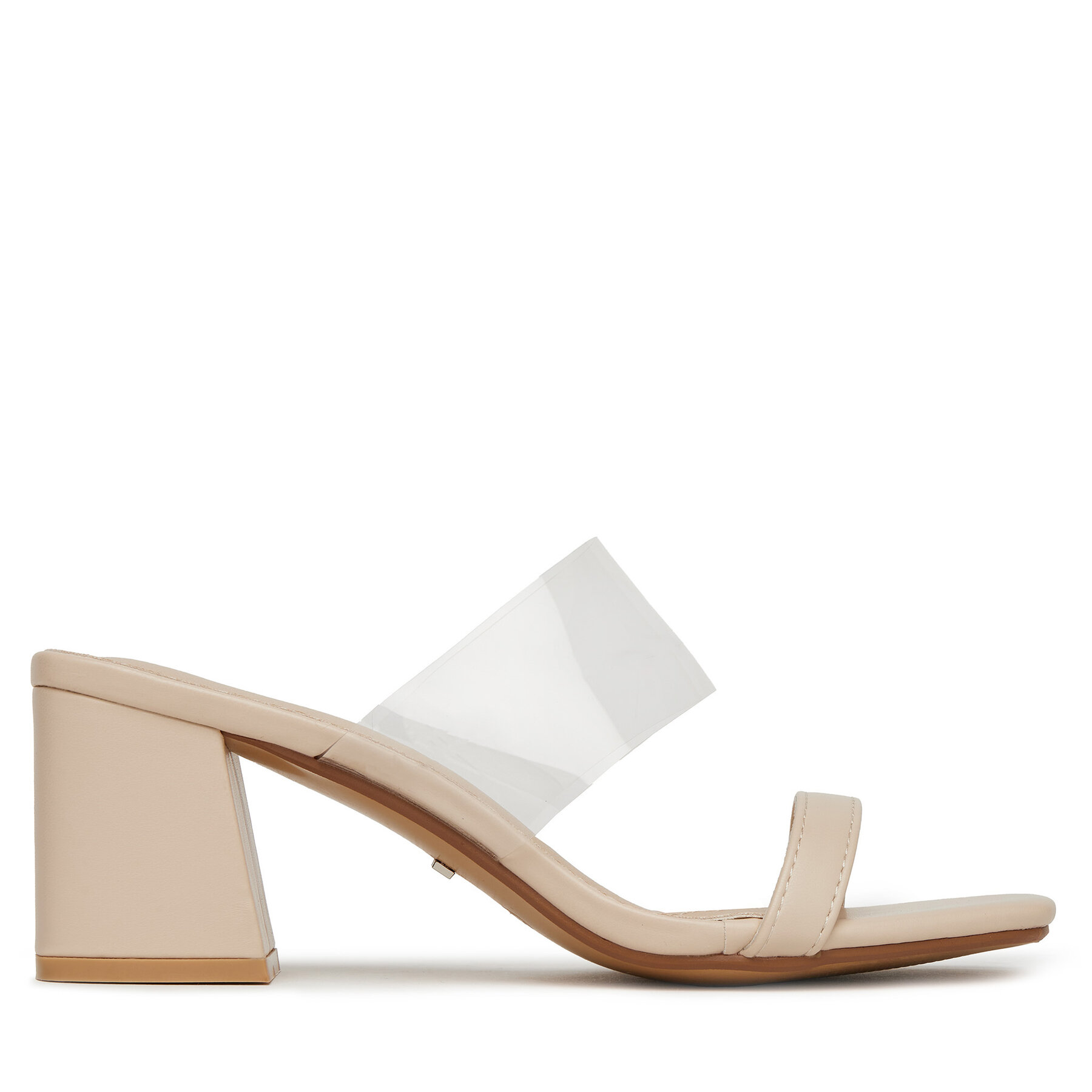 Damen Pantoletten DeeZee, Schuhgröße 40, Beige, R68-A