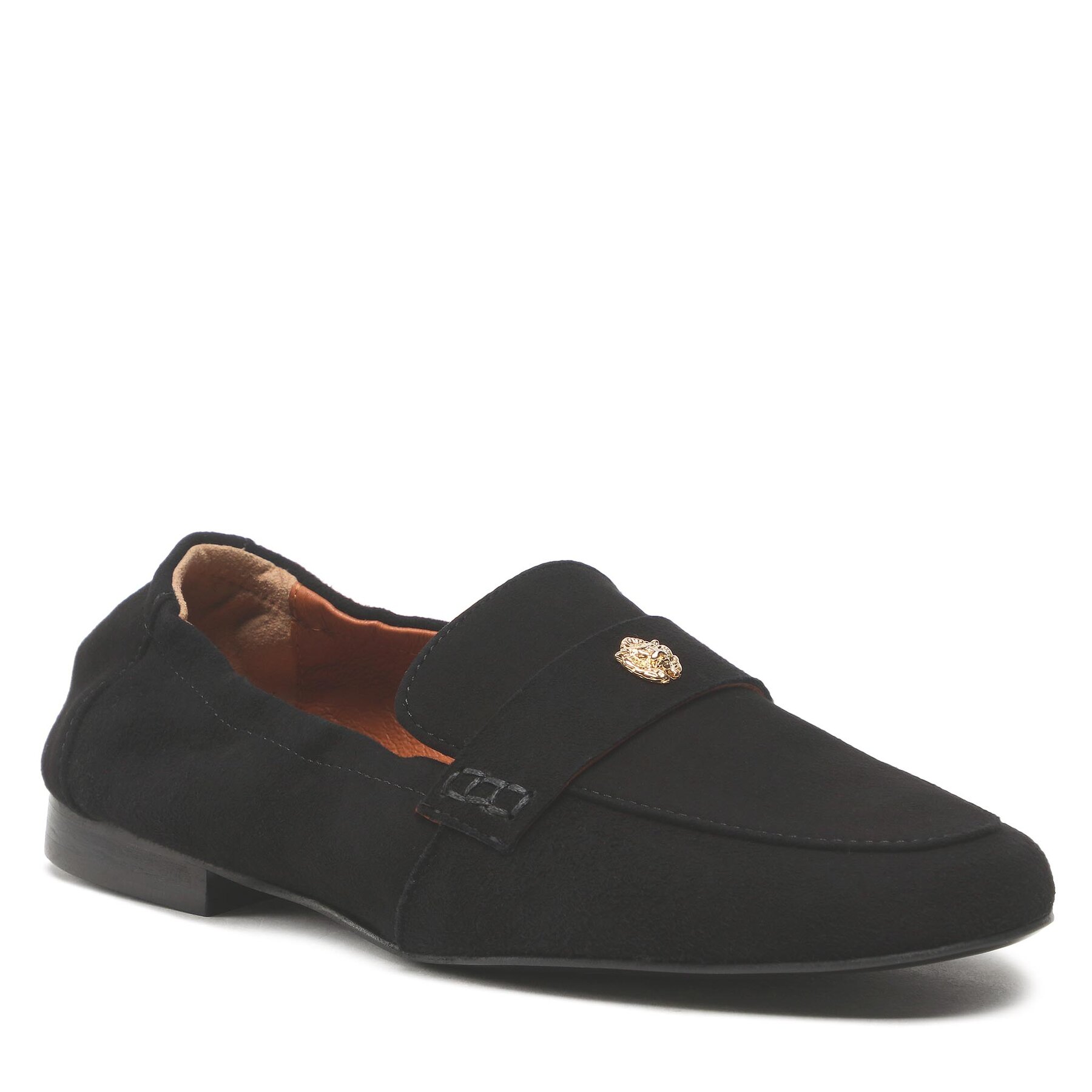 Loaferke Karino 4410/003-P Czarny/Welur