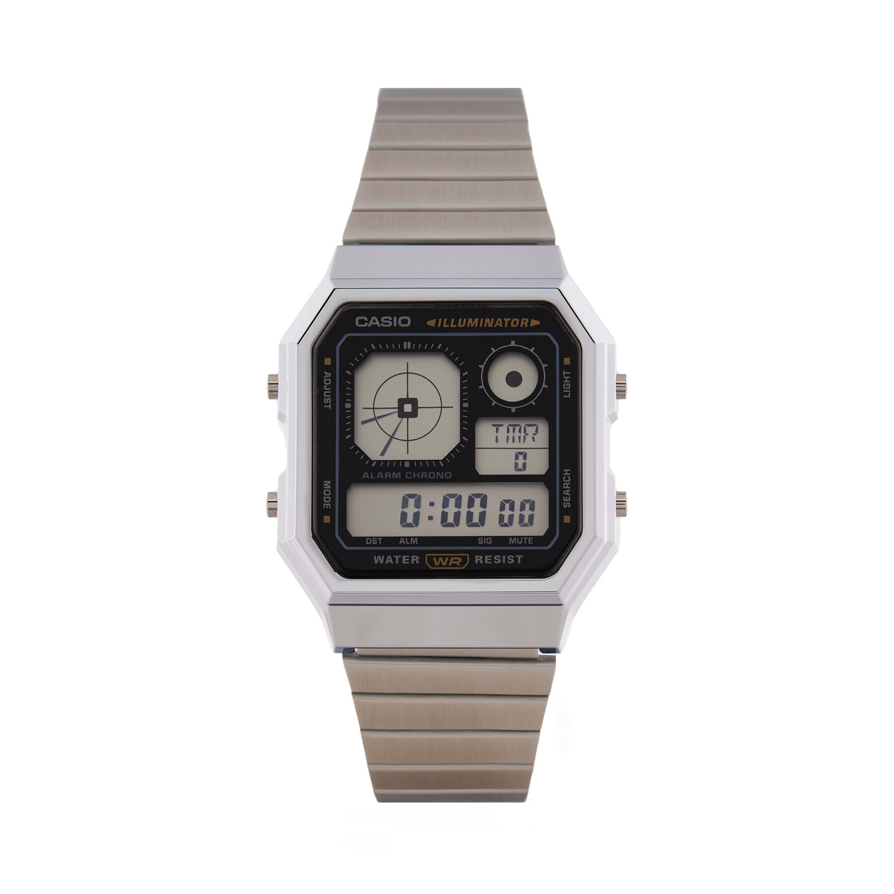  Karóra Casio A130WE-1AEF Ezüst akciós termékkép 1