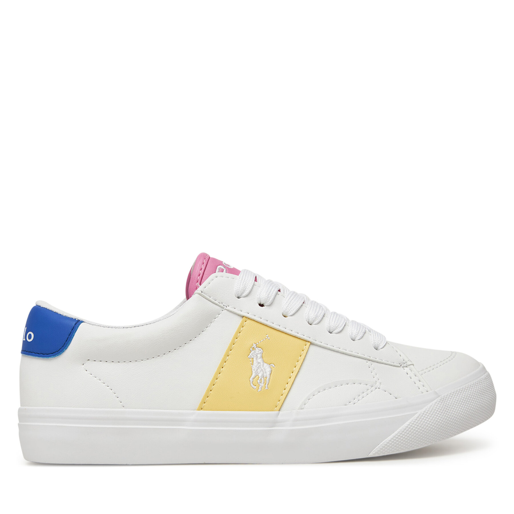 Dievča Sneakersy Polo Ralph Lauren, Rozmer: 39, Biela, Ryley RL02447101