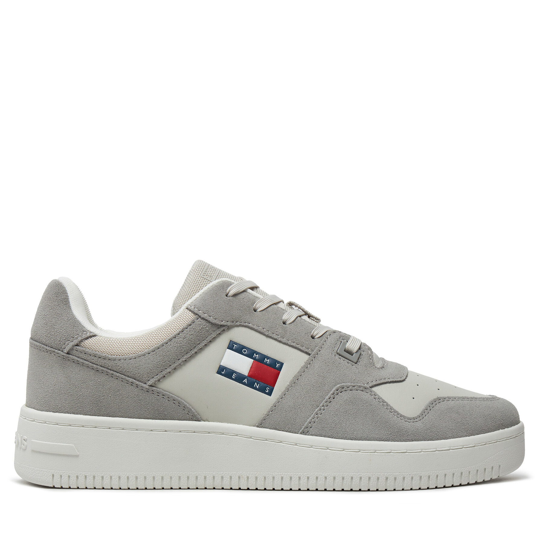 Sneakers Tommy Jeans Tjm Basket Leather EM0EM01440 Gris