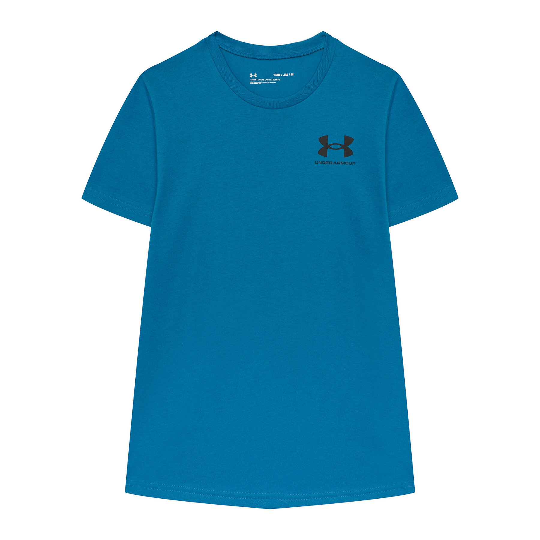 Under Armour Majica Ua Sportstyle Left Chest Ss 1363280 Modra Loose Fit