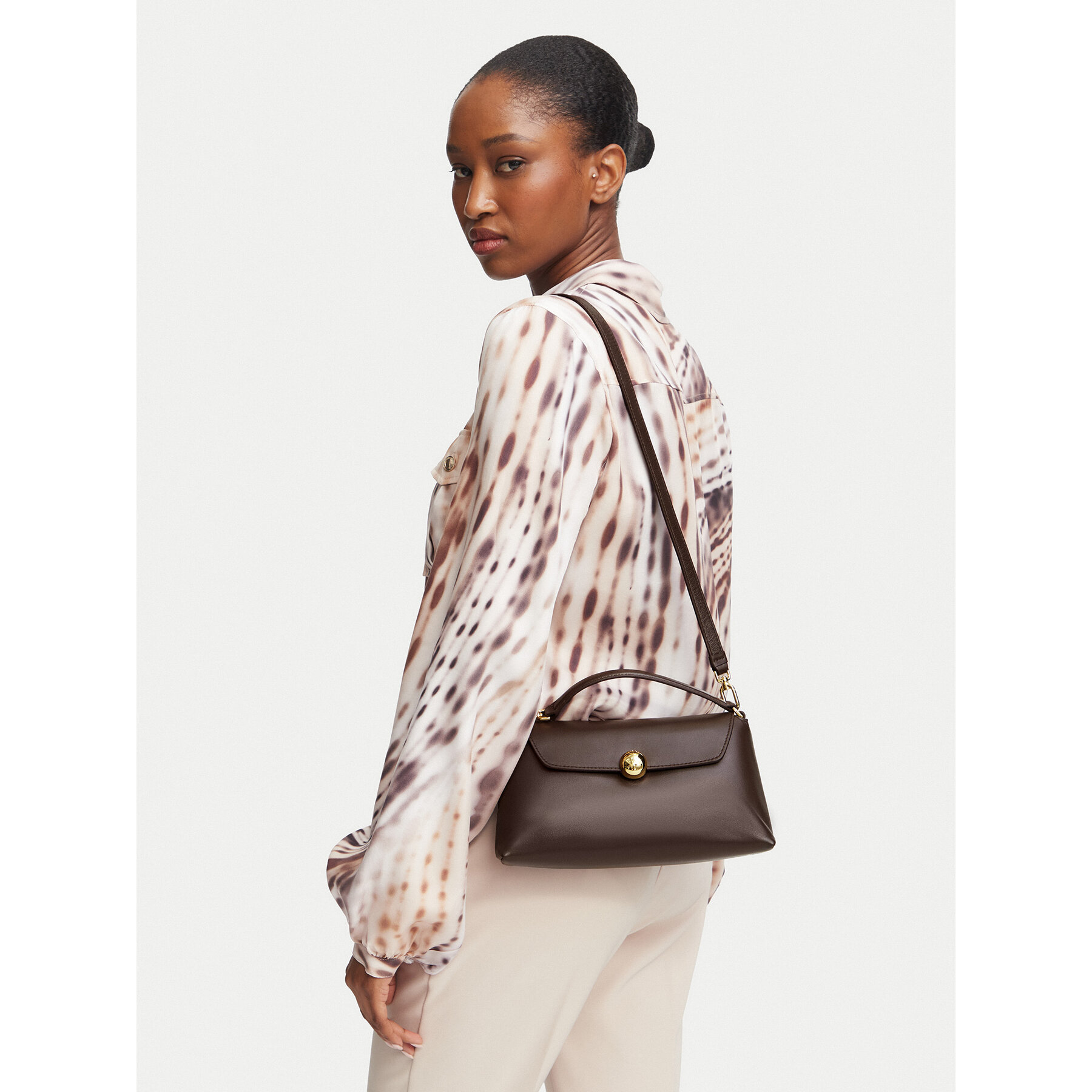 Ročna torba Furla Sfera Soft Mini WE00881 BX2269 2460S Rjava