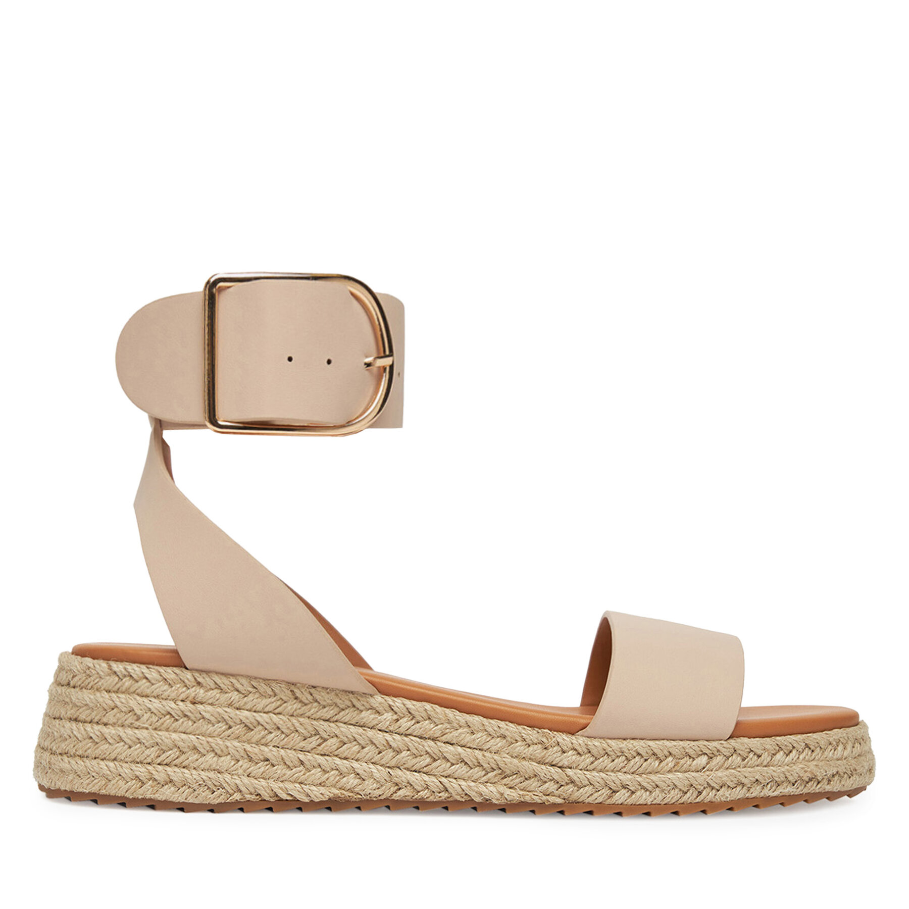 Donna Espadrillas DeeZee, Taglia 38, Beige, QS276-1, taglia : 38