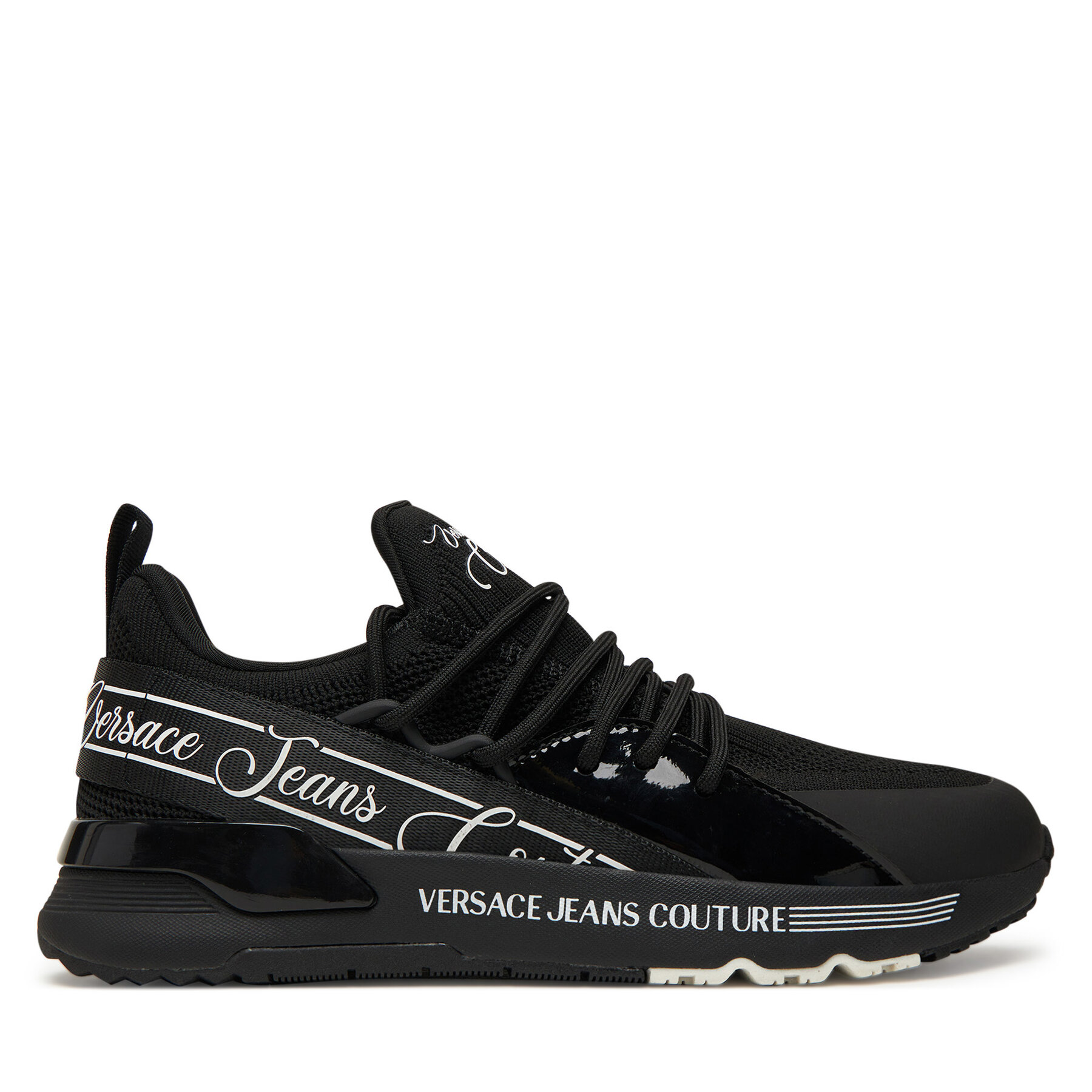 Sportcipők Versace Jeans Couture 79VA3SA8 ZSC96 899 Fekete