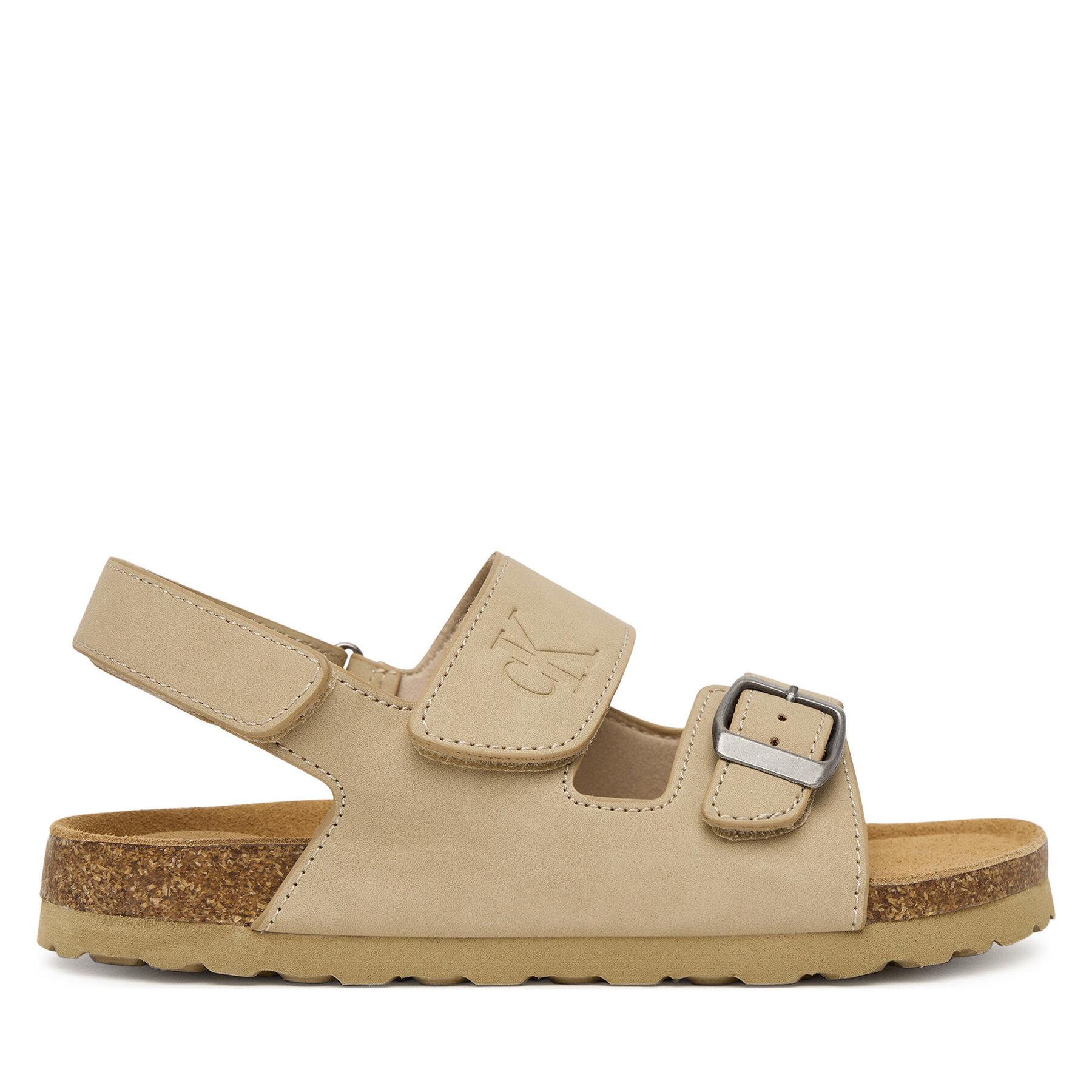 Szandál Calvin Klein Velcro V3X2-83328-0315 D Bézs