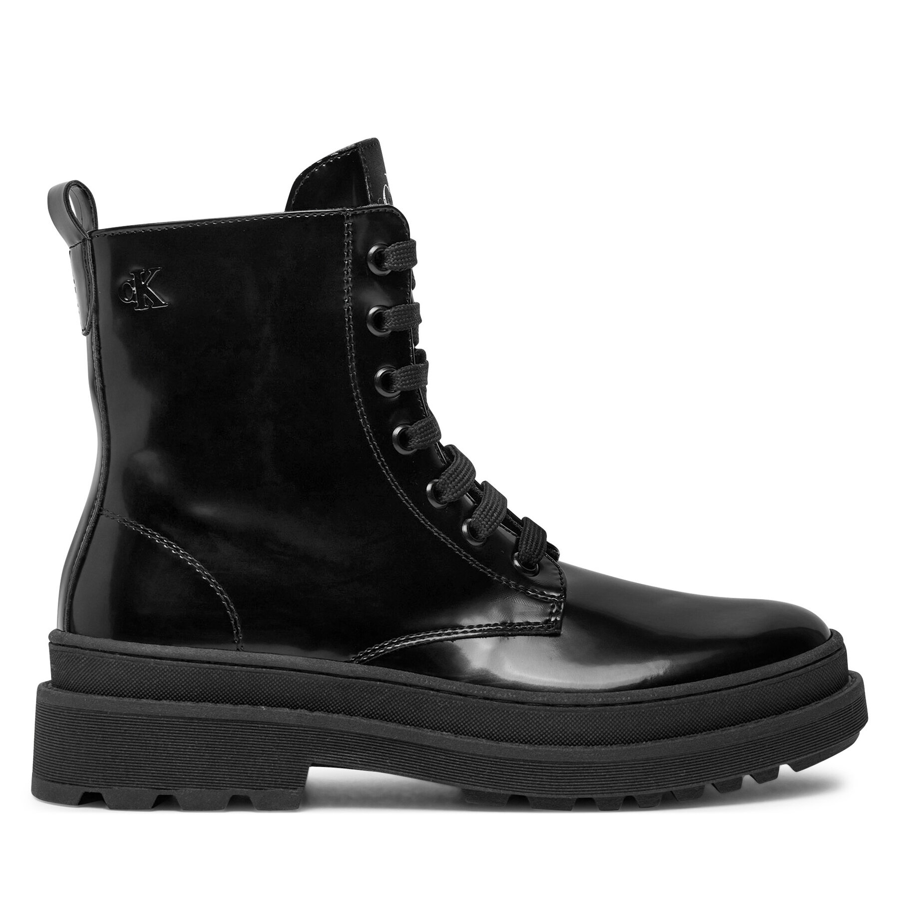 Outdoorová obuv Calvin Klein Jeans Lace-Up Bootie V4A5-81031-1453 S Čierna