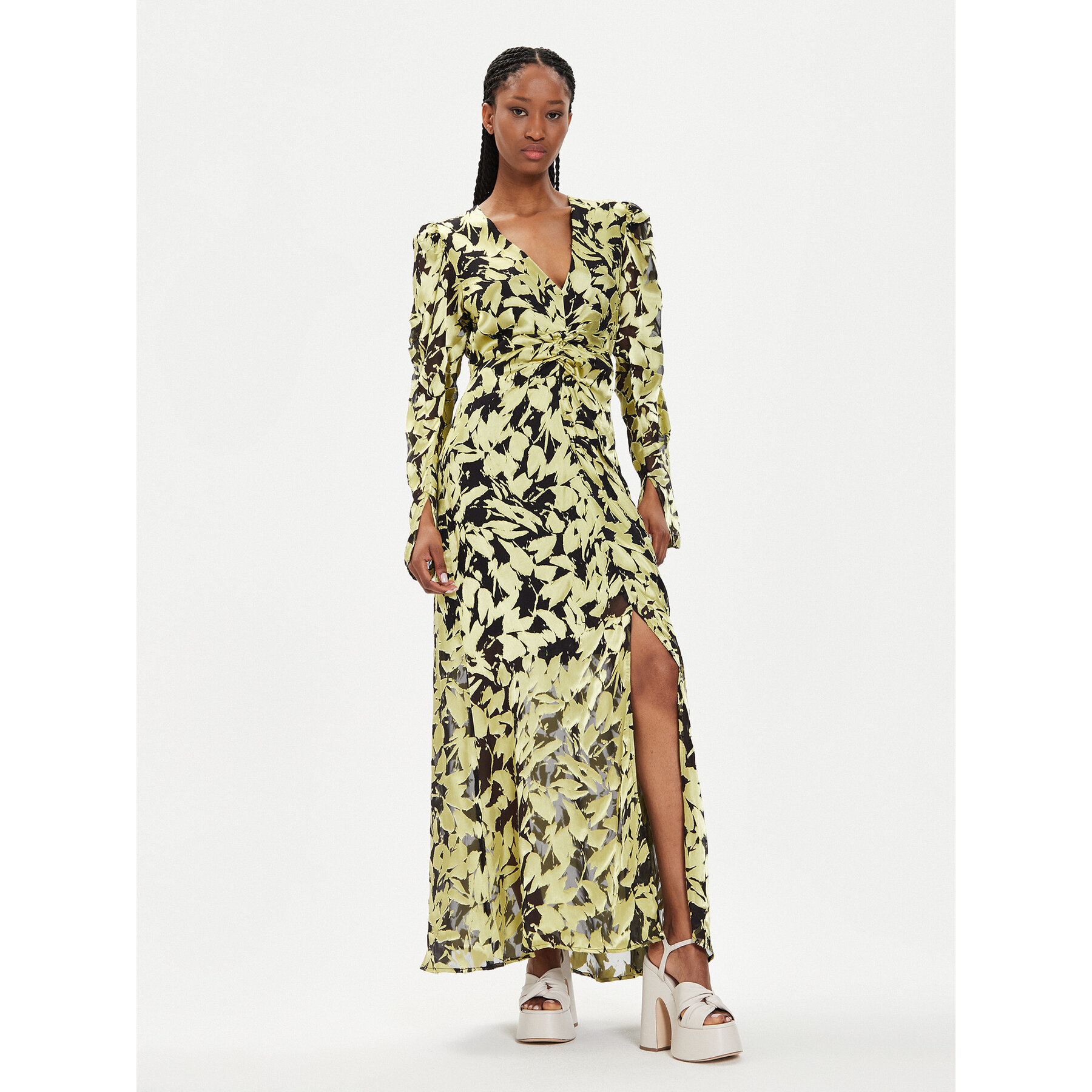 Gestuz Sommerkleid Sikura 10908863 Grün Relaxed Fit