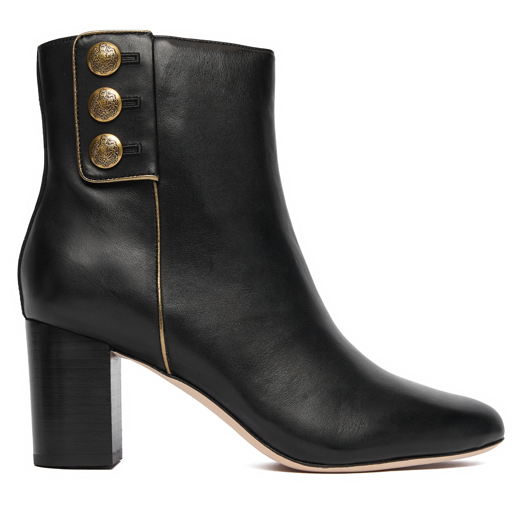 Škornji LAUREN RALPH LAUREN Kenndi Bt Hl 802980065001 Črna