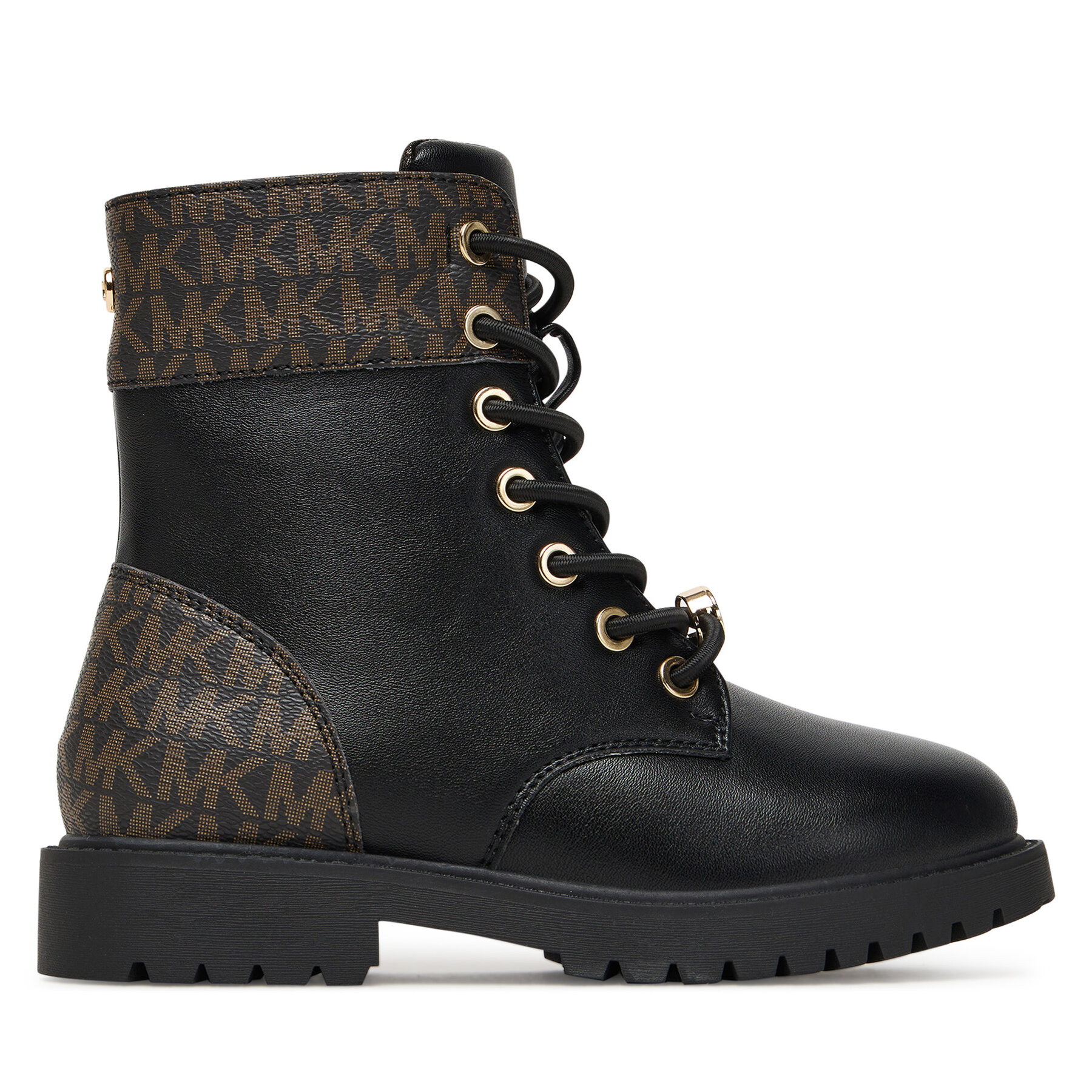Šnurovacia obuv MICHAEL Michael Kors MK03436001 Čierna